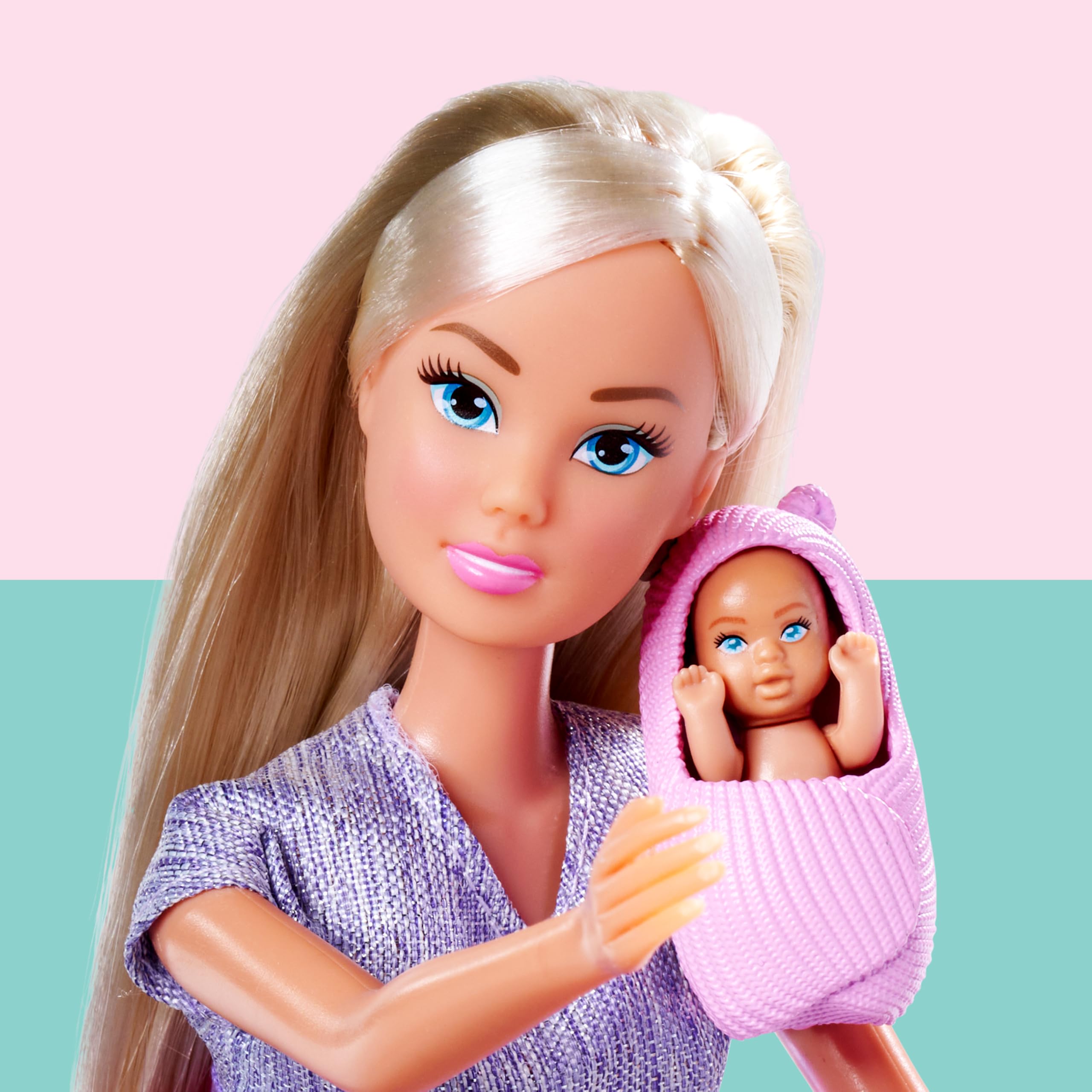 simba-steffi-love-welcome-baby-modepuppe-29-cm-schwanger-12-tlg image 3