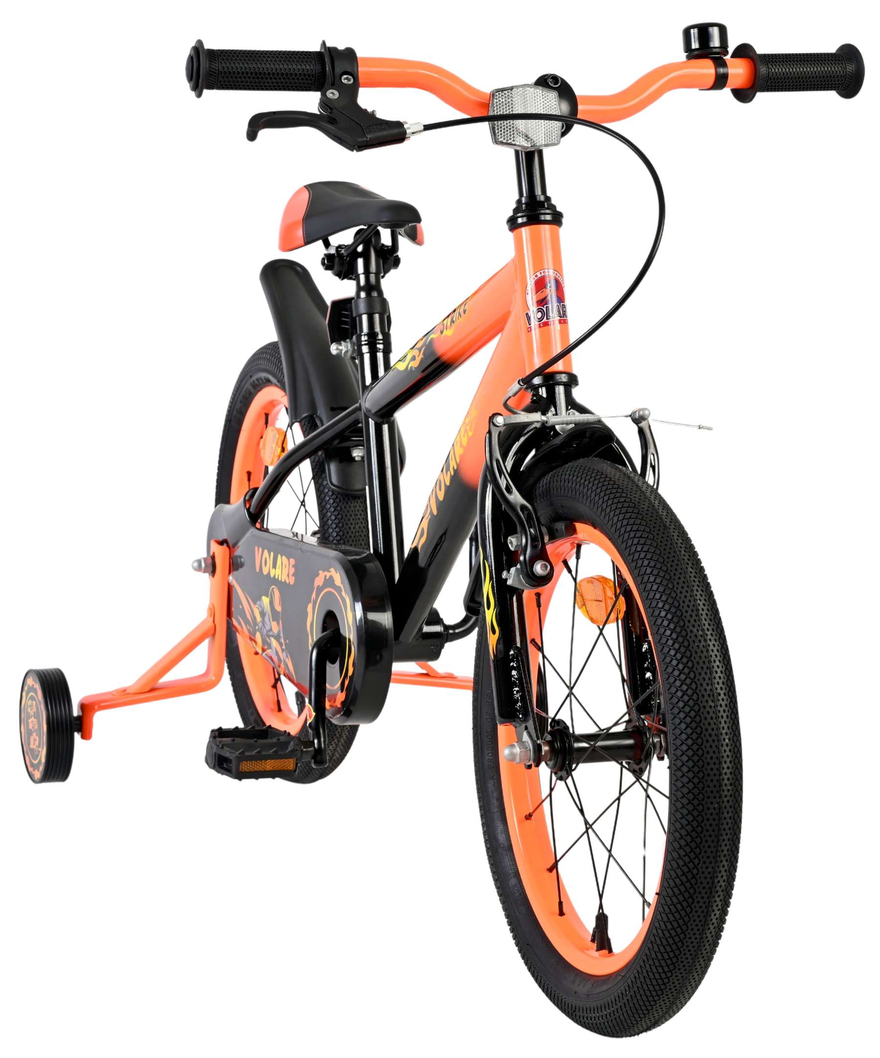 volare-strike-16-zoll-kinderfahrrad-orange-jungen-handbremsen image 5