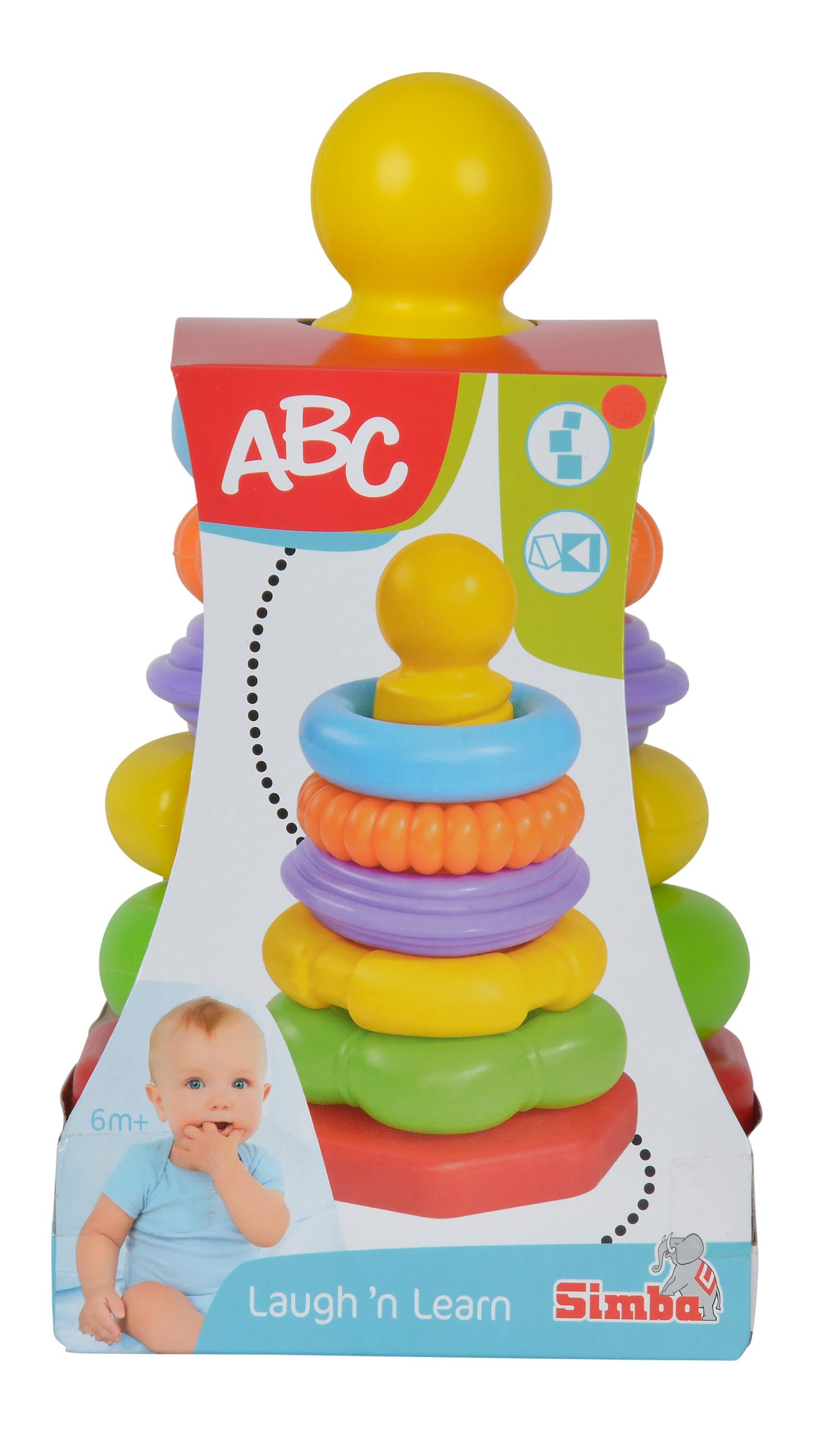 simba-abc-ringpyramide-steckspiel-6-teilig-20cm image 6