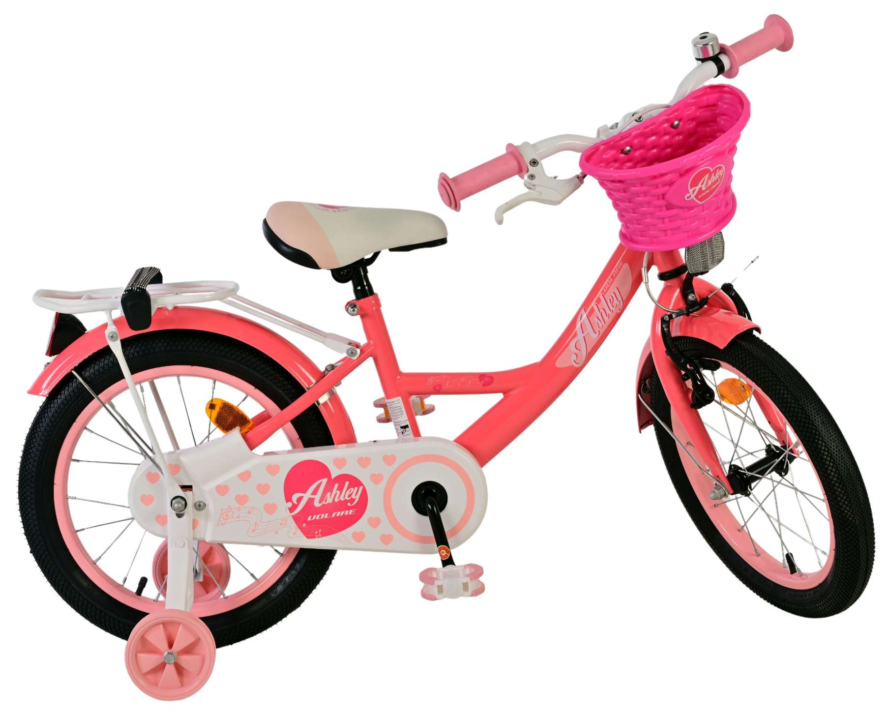volare-ashley-16-zoll-kinderfahrrad-rosa-r-cktrittbremse image 2