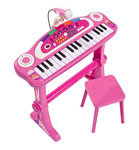 simba-my-music-world-keyboard-31-tasten-rosa-mit-hocker image 7