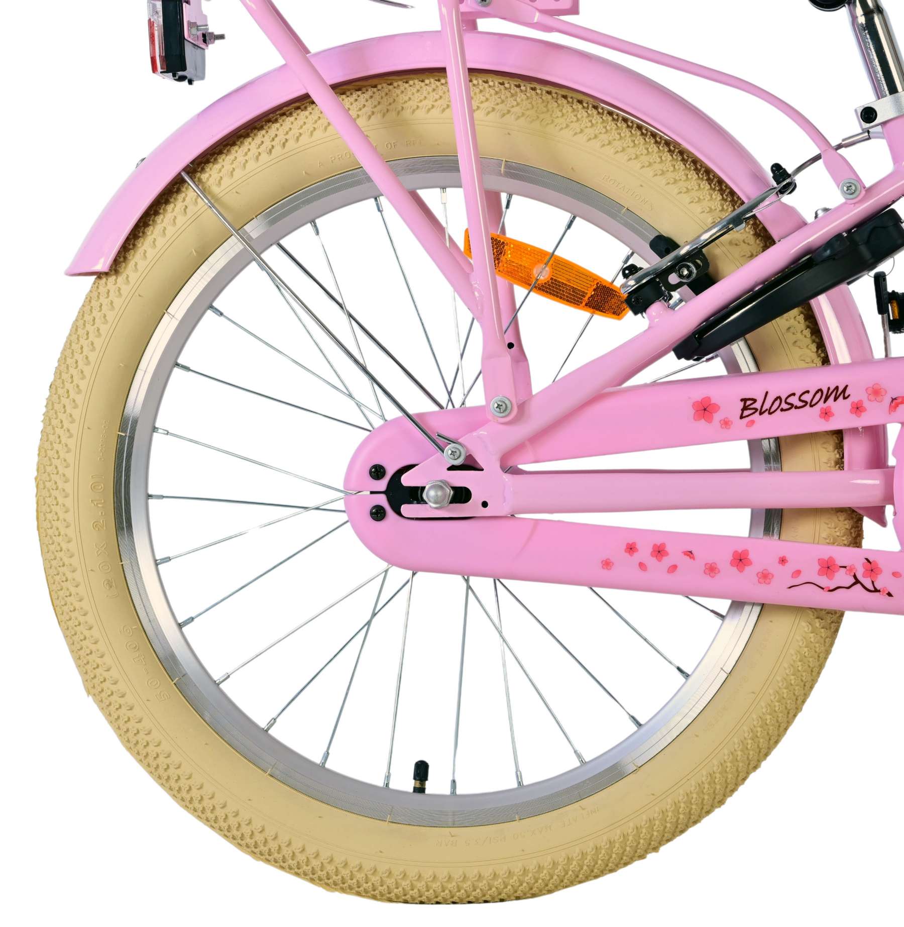 volare-blossom-20-zoll-m-dchenfahrrad-rosa-mit-handbremsen image 3