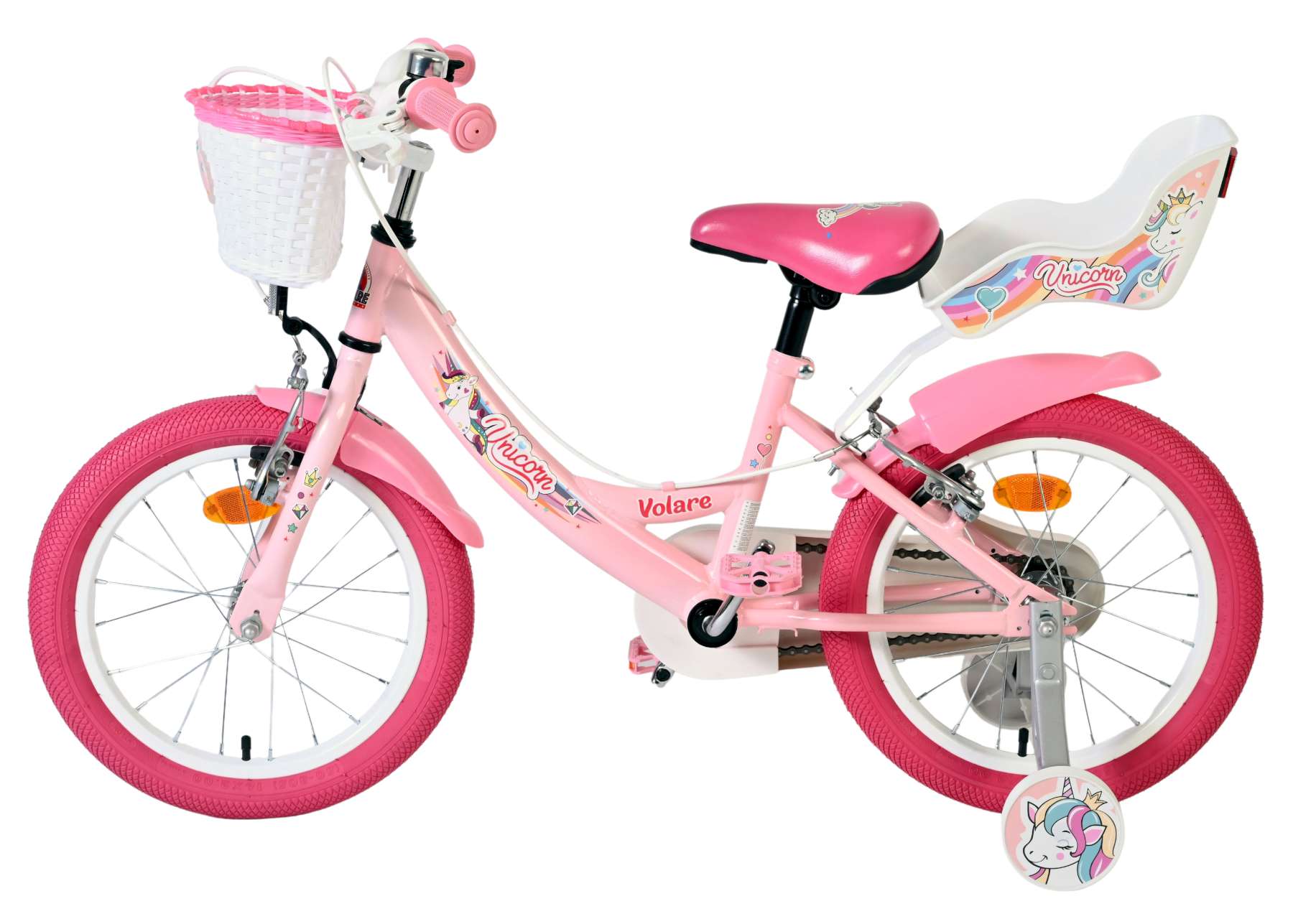 volare-unicorn-kinderfahrrad-16-zoll-rosa-m-dchen-korb image 7