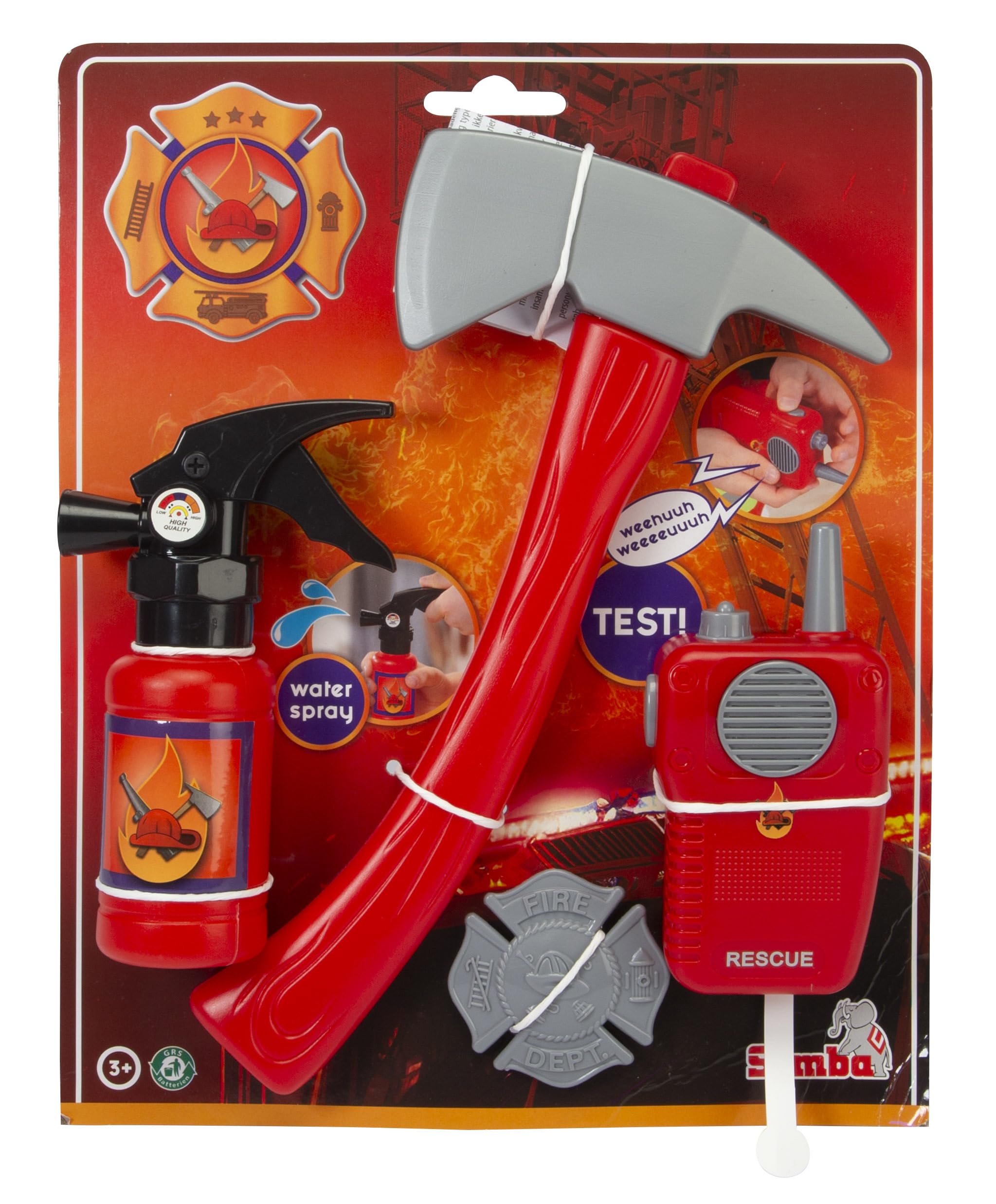 simba-feuerwehrmann-sam-basic-set-rollenspielzeug-mit-sound image 2