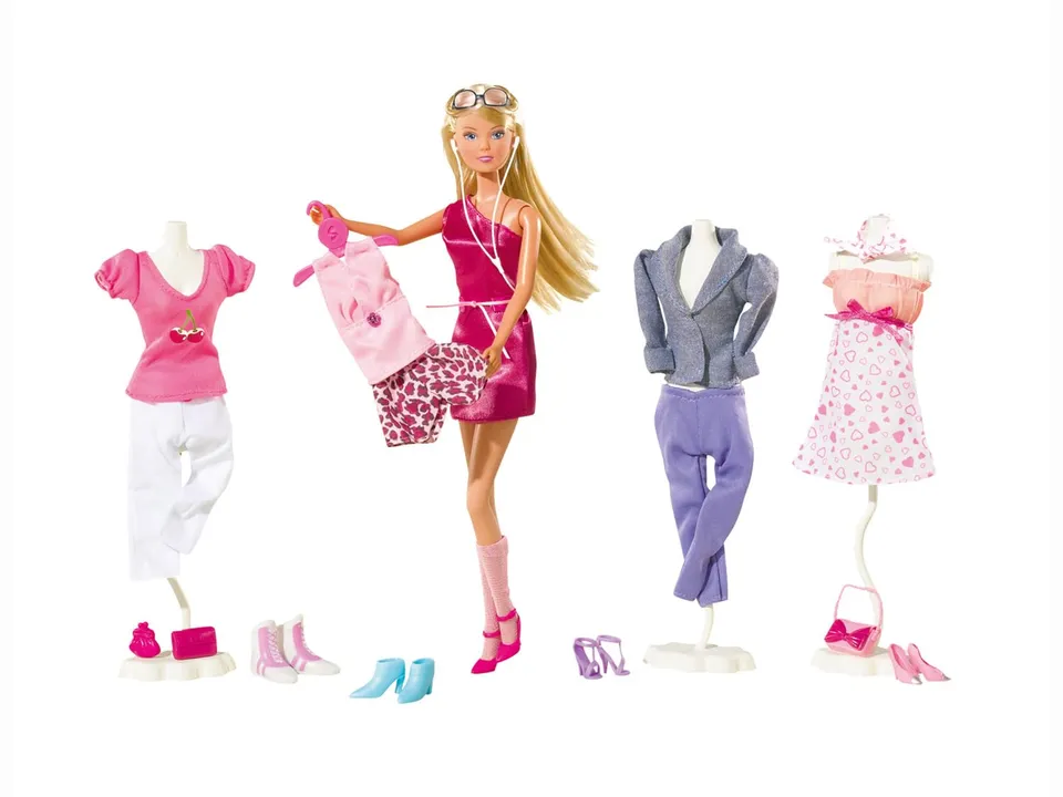 simba-steffi-love-mega-fashion-puppe-29-cm-45-teile image 1