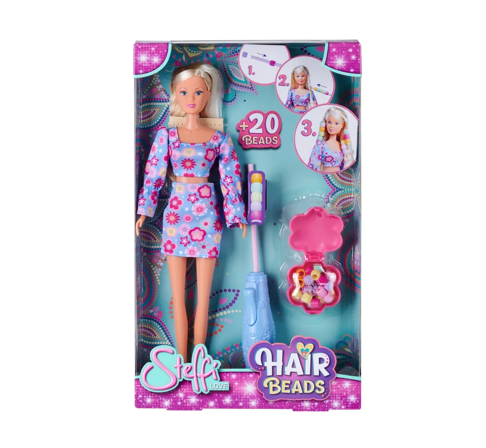 simba-steffi-love-hair-beads-puppe-29-cm-mit-20-perlen image 1