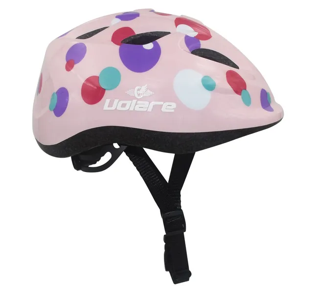 volare-kids-fahrradhelm-rosa-47-51-cm-punkte image 1