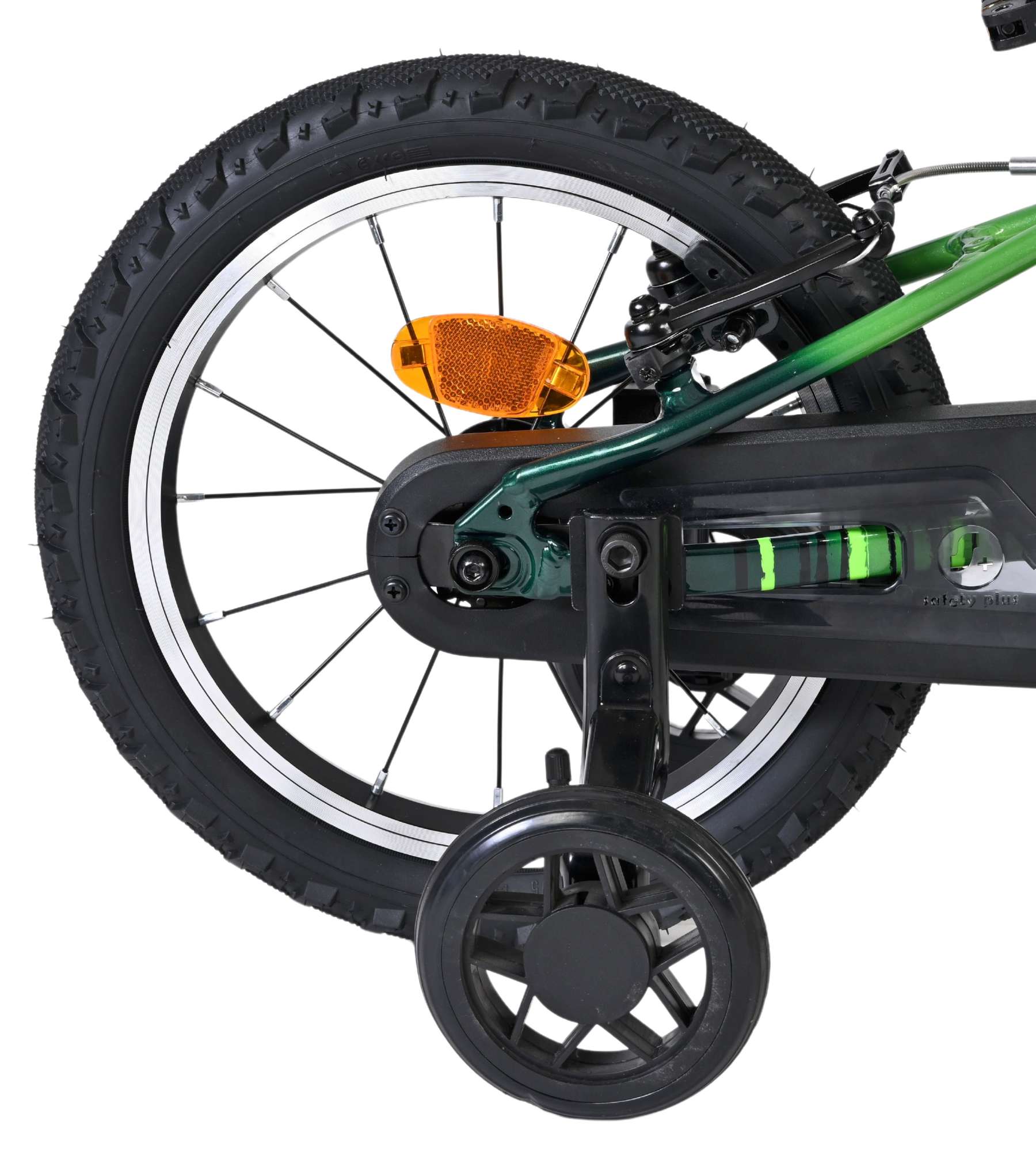 volare-venom-14-zoll-kinderfahrrad-gr-n-alu-mit-handbremsen image 2