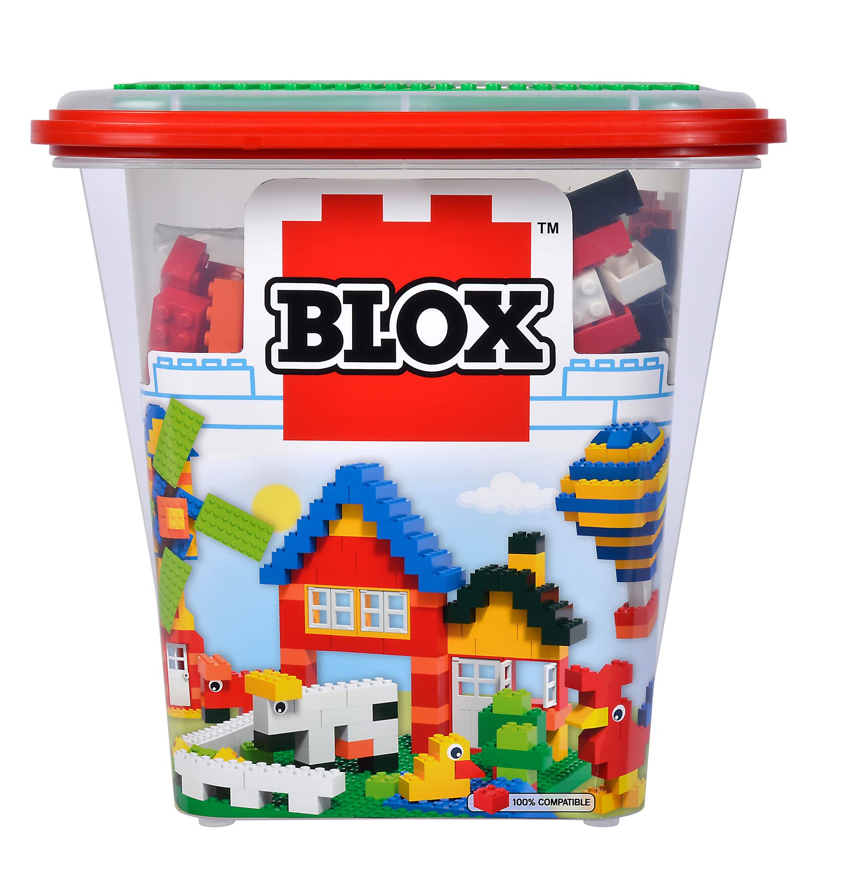 simba-blox-500-bausteine-im-eimer-klemmbausteine-bunt-ab-3-jahre image 8