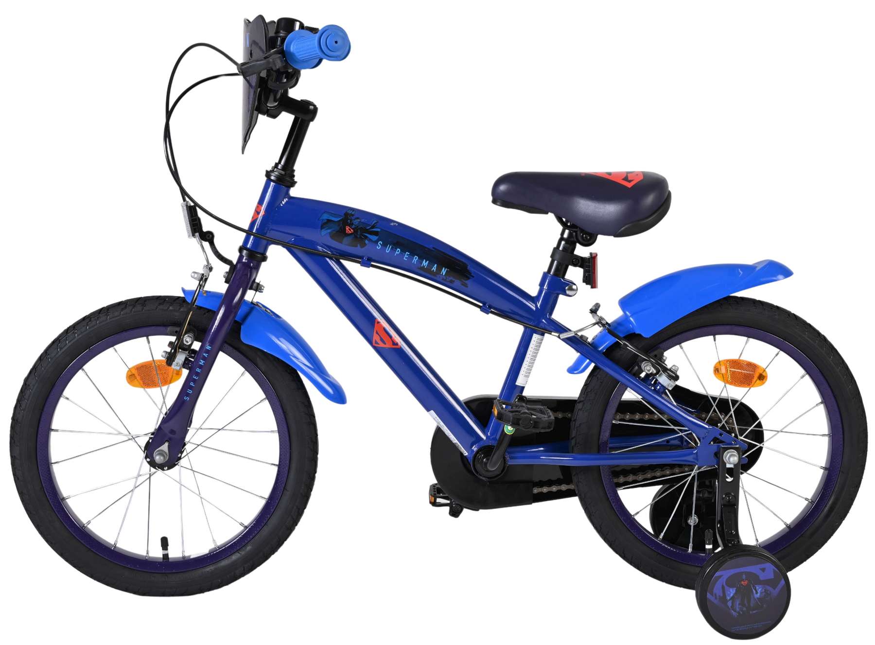 volare-superman-16-zoll-kinderfahrrad-blau-mit-st-tzr-dern image 7