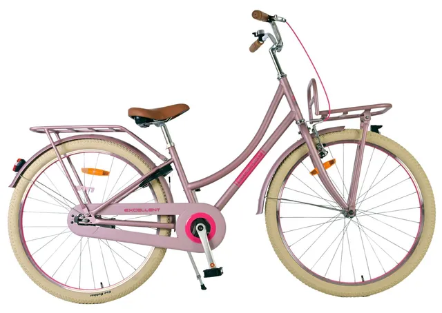 volare-excellent-26-zoll-kinderfahrrad-m-dchen-matt-rosa image 1