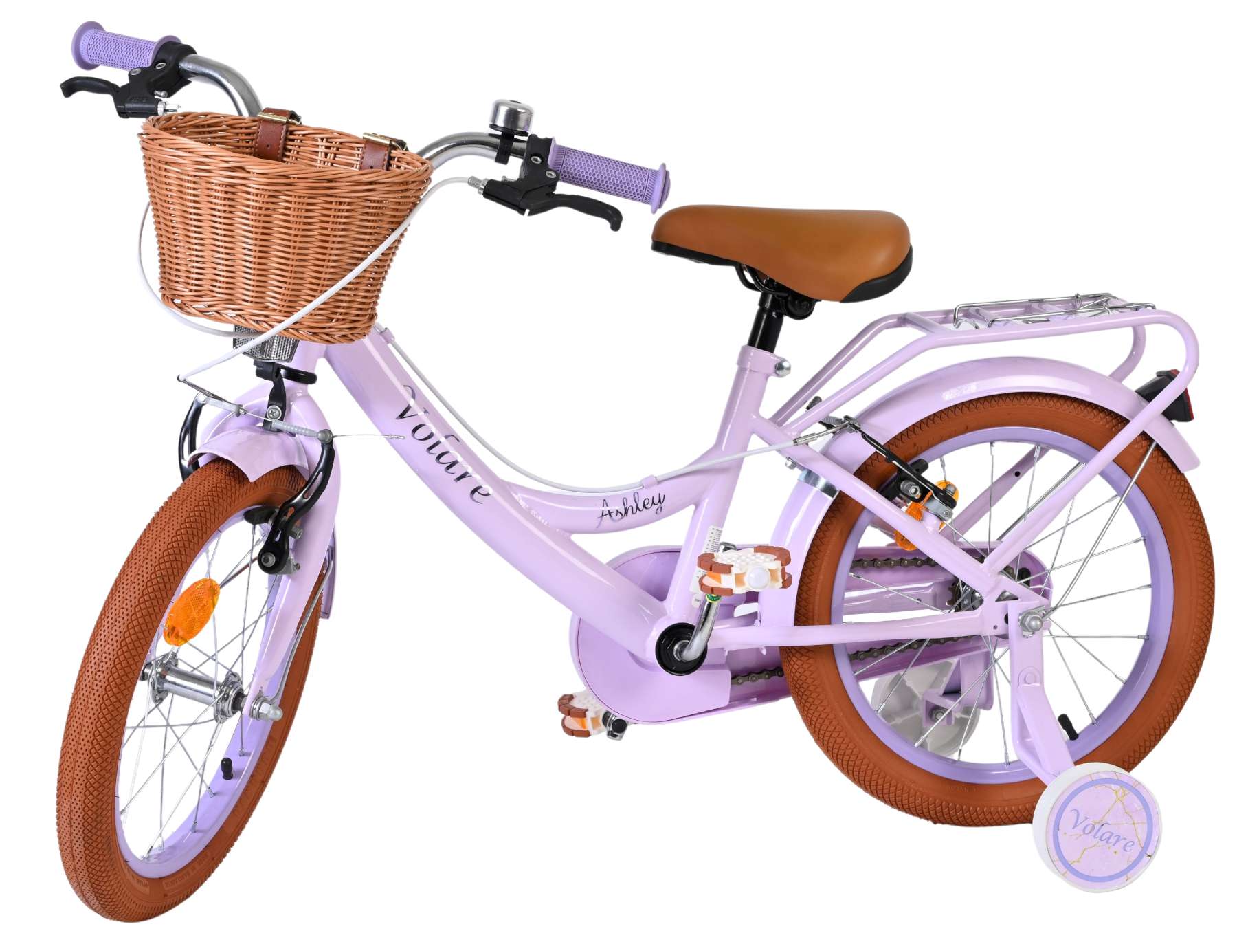 volare-ashley-16-zoll-kinderfahrrad-lila-mit-handbremsen image 8