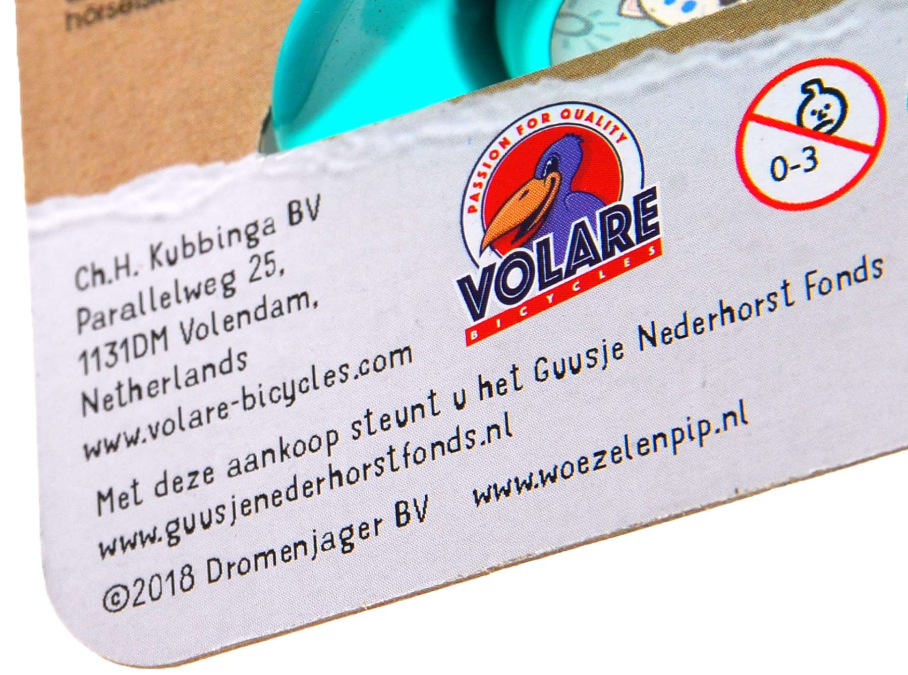 woezel-pip-fahrradhupe-mintblau-kinder-kunststoff image 2