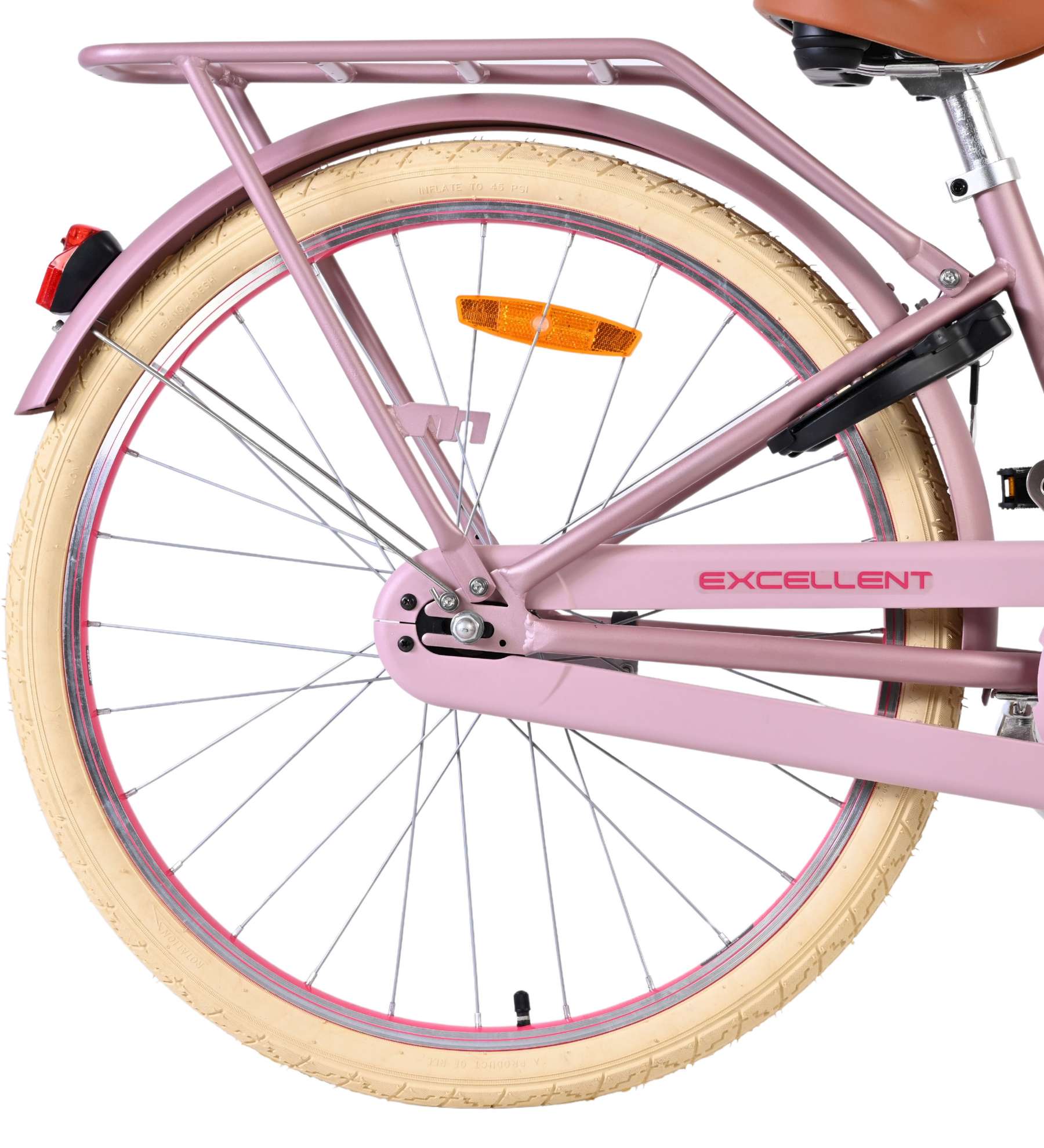 volare-excellent-24-zoll-kinderfahrrad-matt-rosa-schloss image 2