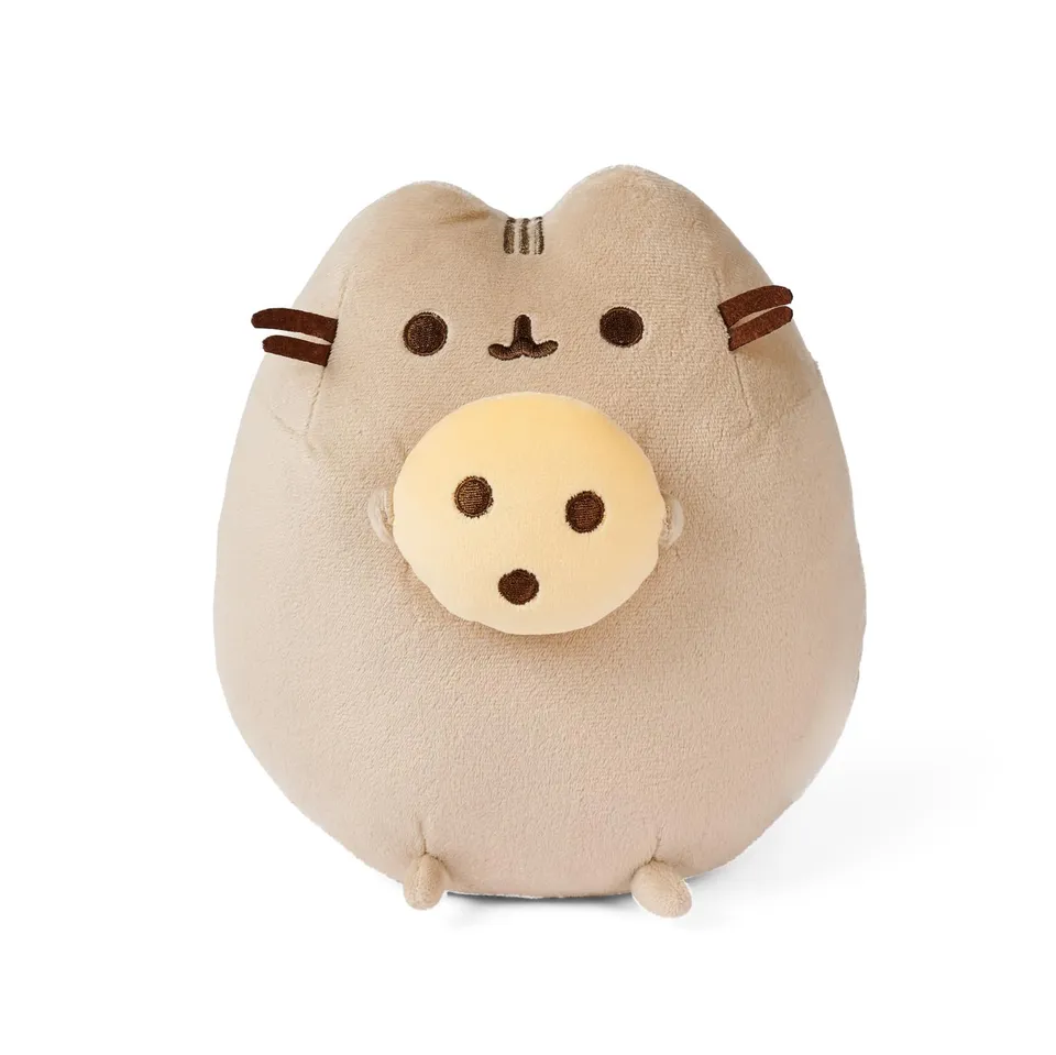 simba-pusheen-mit-keks-pl-schtier-25-cm-sitzende-katze image 1