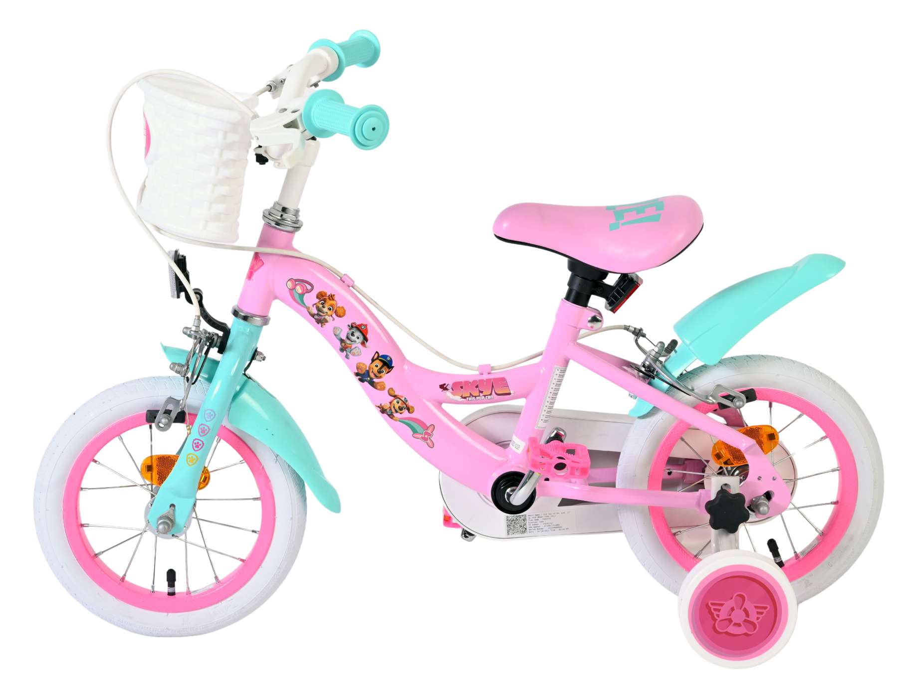 volare-paw-patrol-12-zoll-kinderfahrrad-rosa-m-dchen image 7