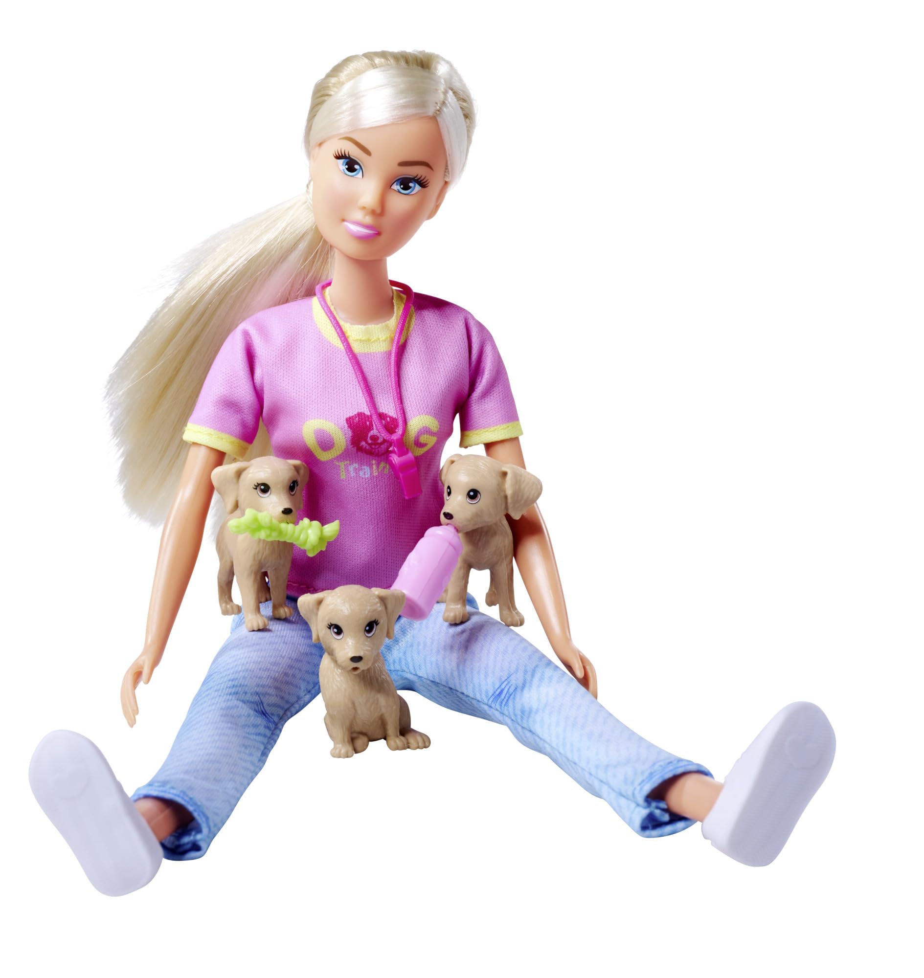 simba-steffi-love-dog-trainer-puppe-29cm-mit-hunden image 2