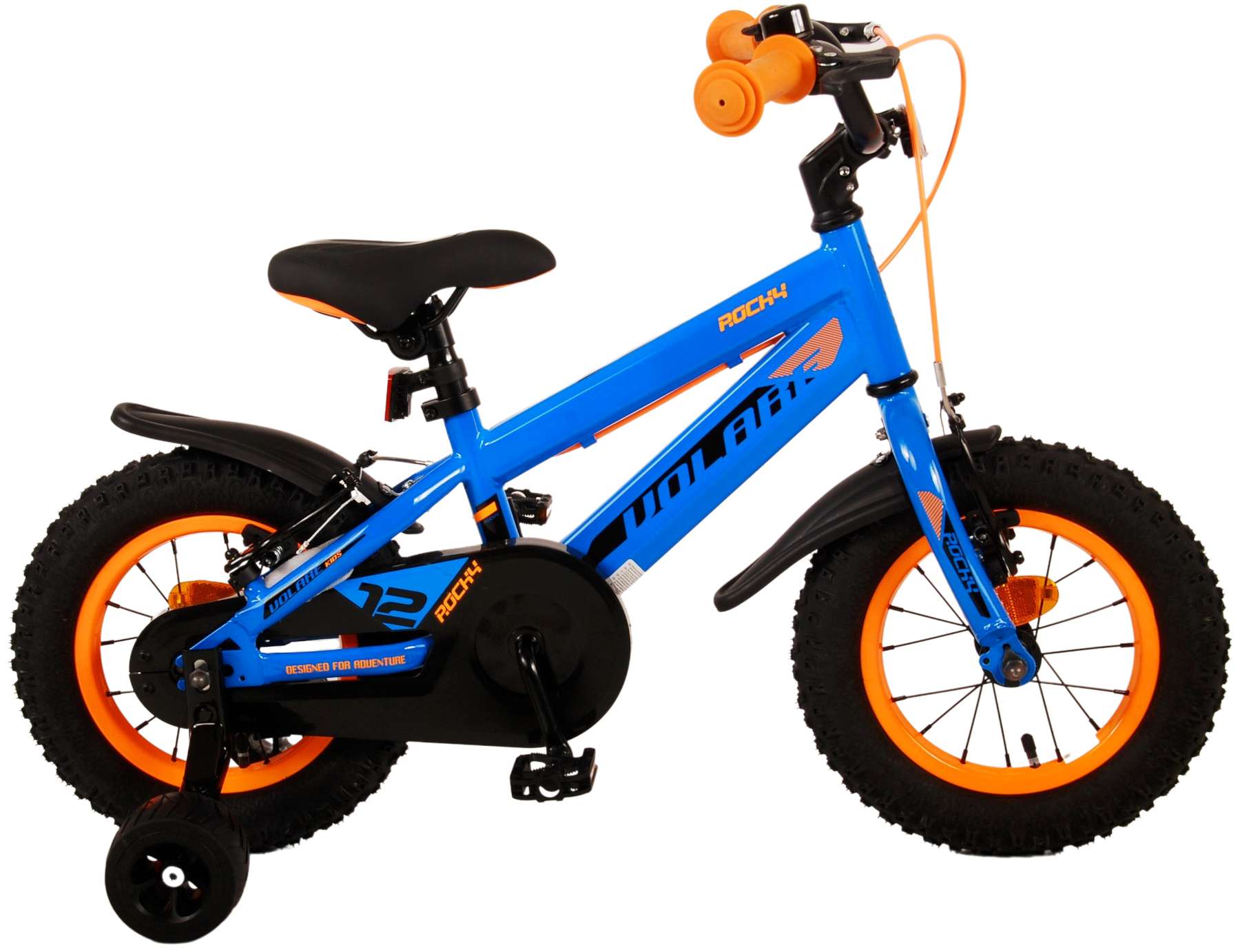 volare-rocky-12-zoll-kinderfahrrad-blau-jungen-mit-st-tzr-dern image 1