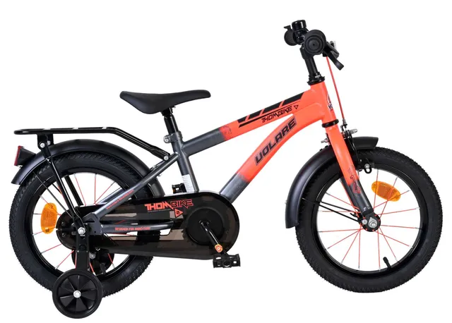 volare-thombike-14-zoll-jungenfahrrad-orange-grau image 1