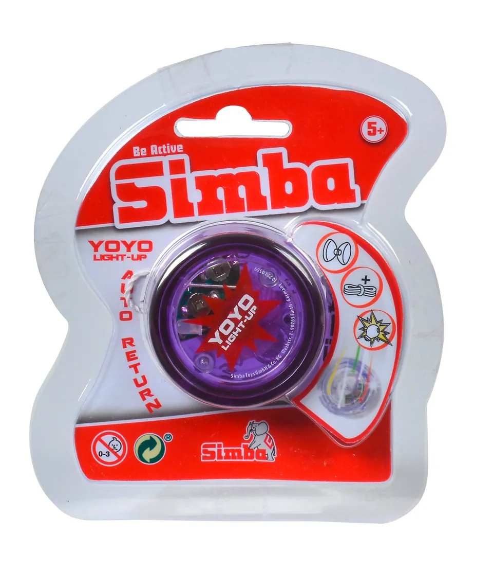 simba-flying-zone-yoyo-light-mit-lichteffekt-freilauf image 1