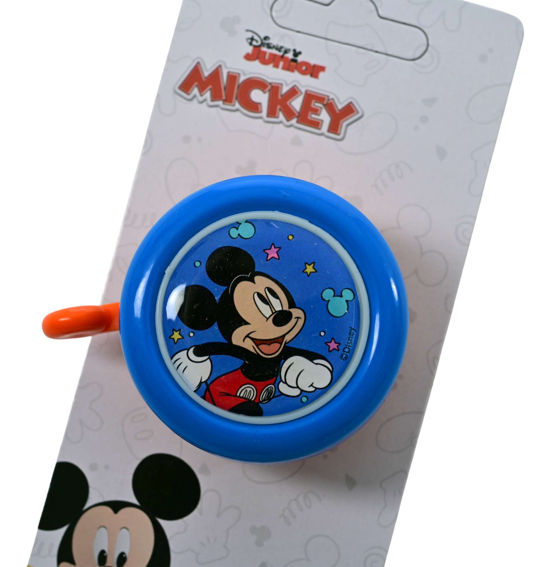 disney-mickey-mouse-fahrradklingel-blau-orange-metall image 2