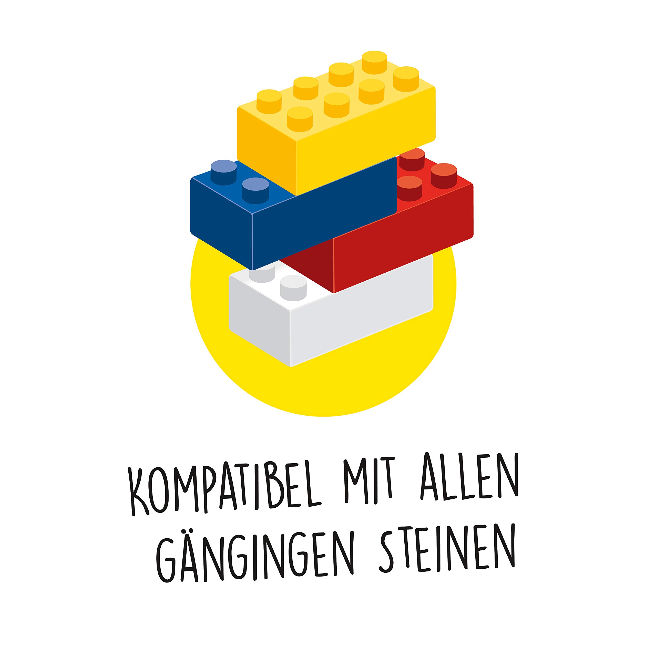 simba-blox-300-bausteine-eimer-grundplatte-bunt-8er image 2