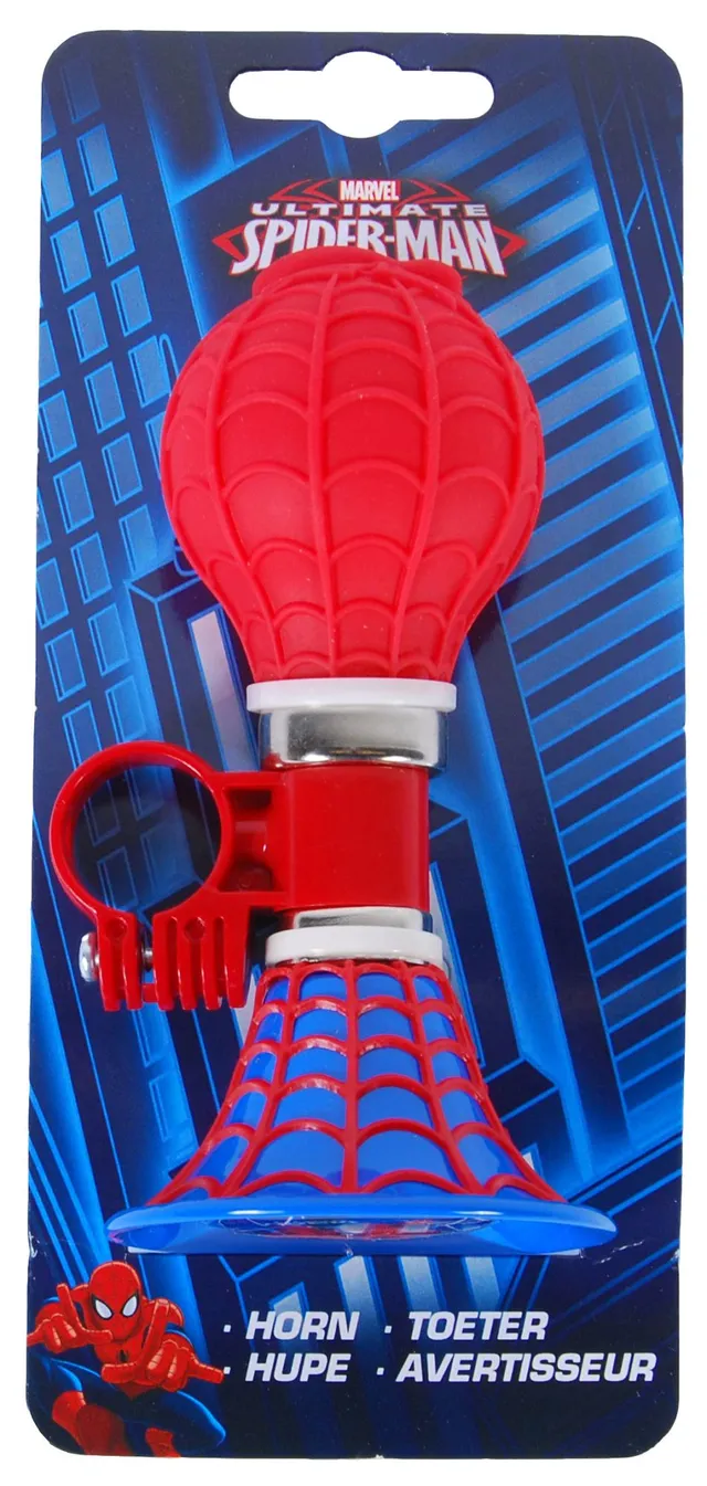 spider-man-fahrradhupe-rot-blau-jungen-kunststoff-metall image 1
