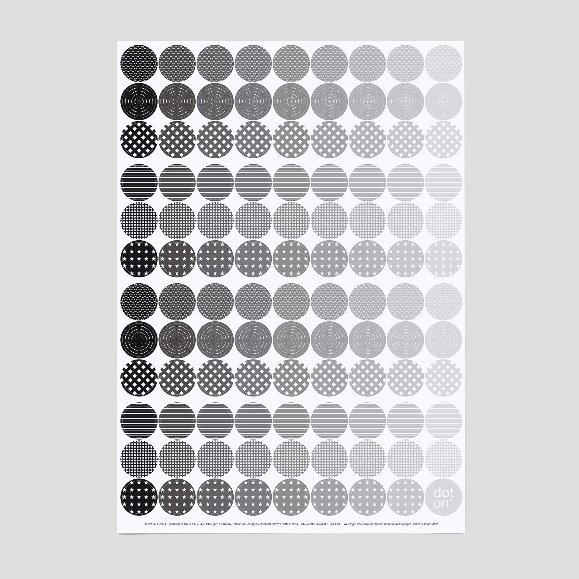 dot-on-blawhi-pattern-dots-klebepunkte-20-mm-schwarz-wei image 1
