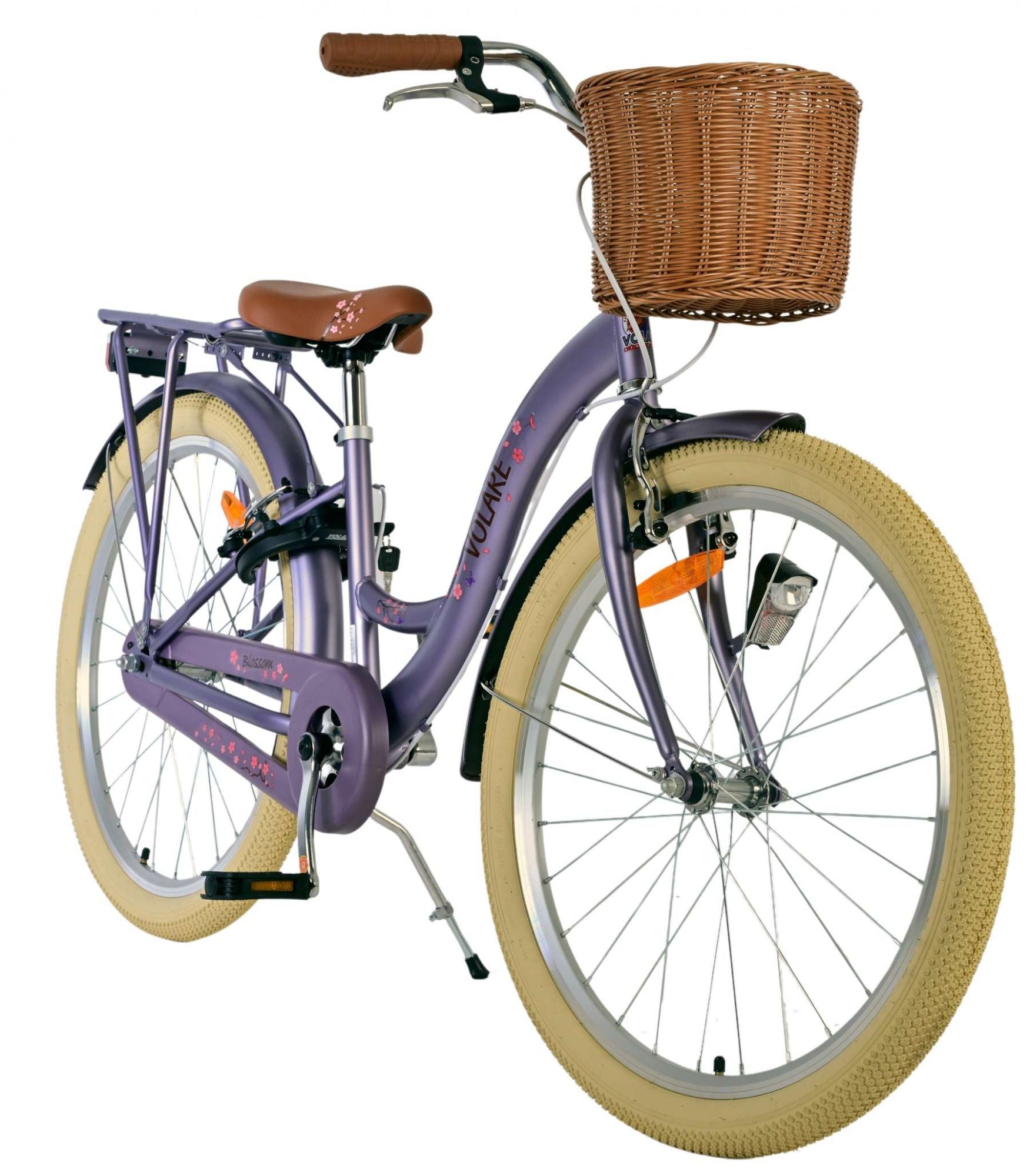volare-blossom-kinderfahrrad-24-zoll-lila-blumen-handbremsen image 5