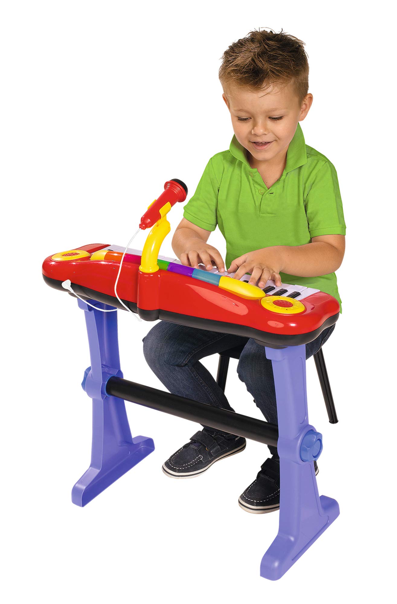 simba-my-music-world-standkeyboard-31-tasten-mit-mikrofon image 4