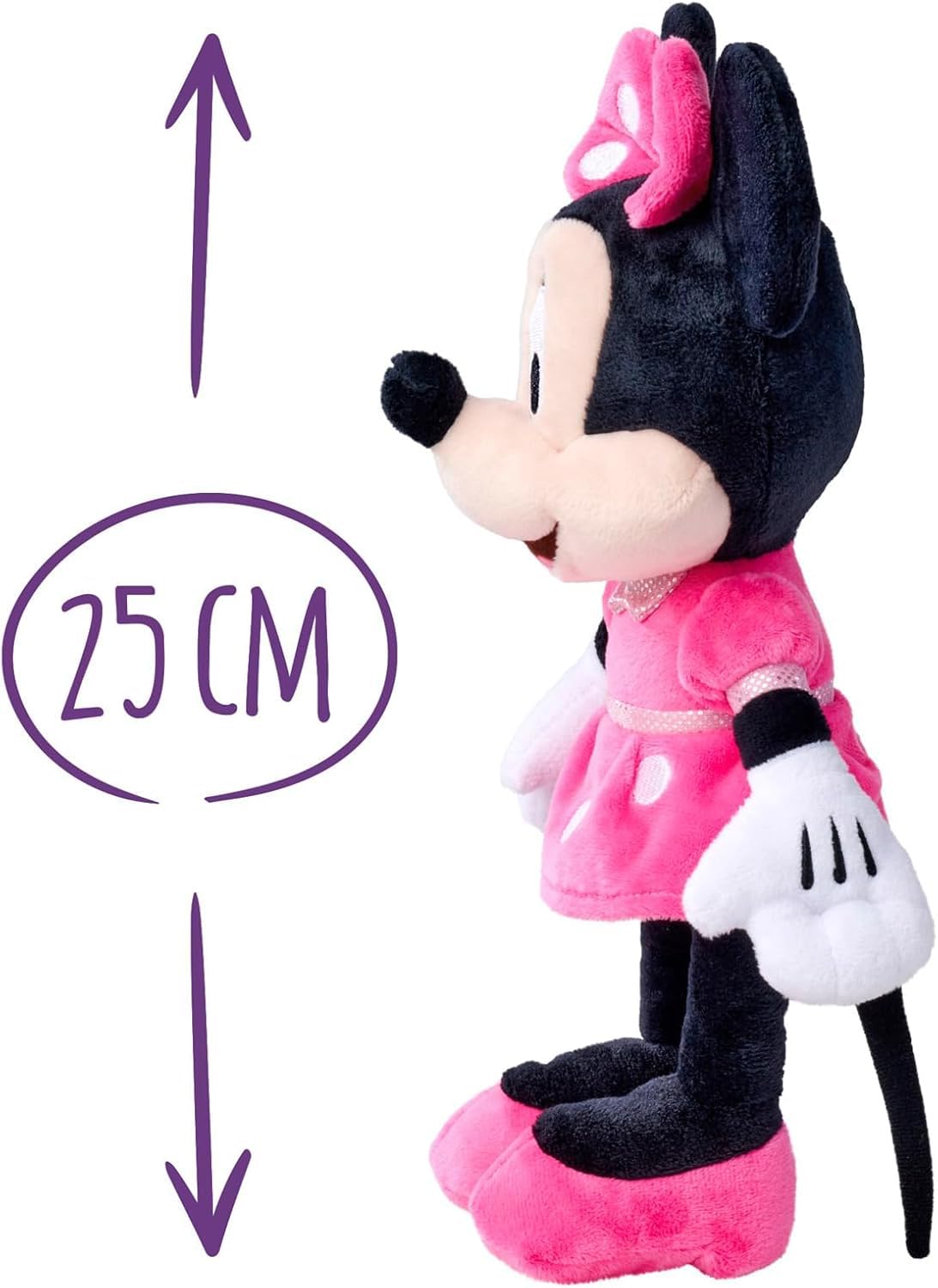 simba-disney-minnie-mouse-pl-schtier-25cm-pinkes-kleid image 4