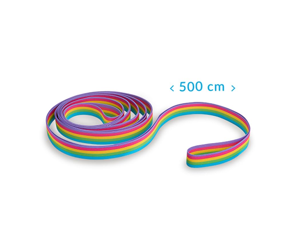 trendhaus-rainbow-power-gummitwist-regenbogen-5m image 2