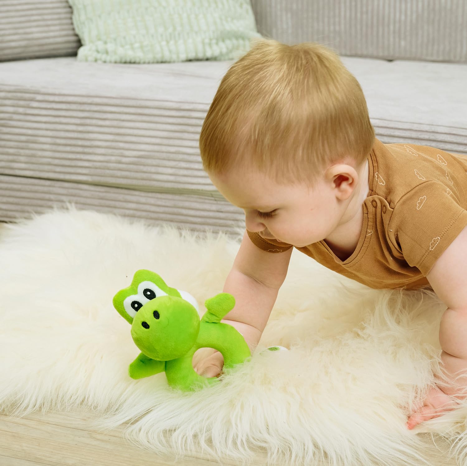 simba-super-mario-yoshi-greifling-rassel-17-cm-ab-0-monate image 5