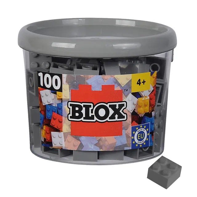 simba-blox-100-graue-bausteine-4er-in-dose image 1