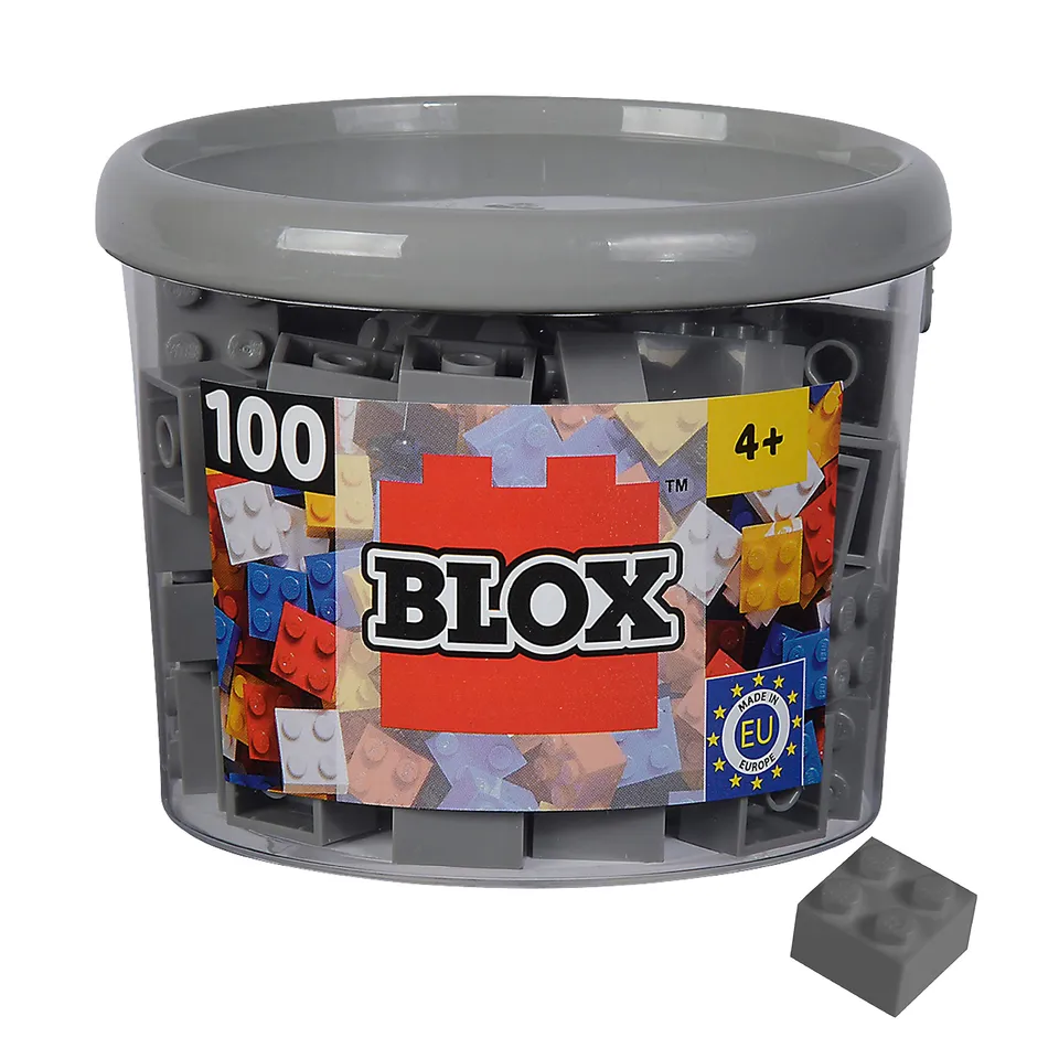 simba-blox-100-graue-bausteine-4er-in-dose image 1