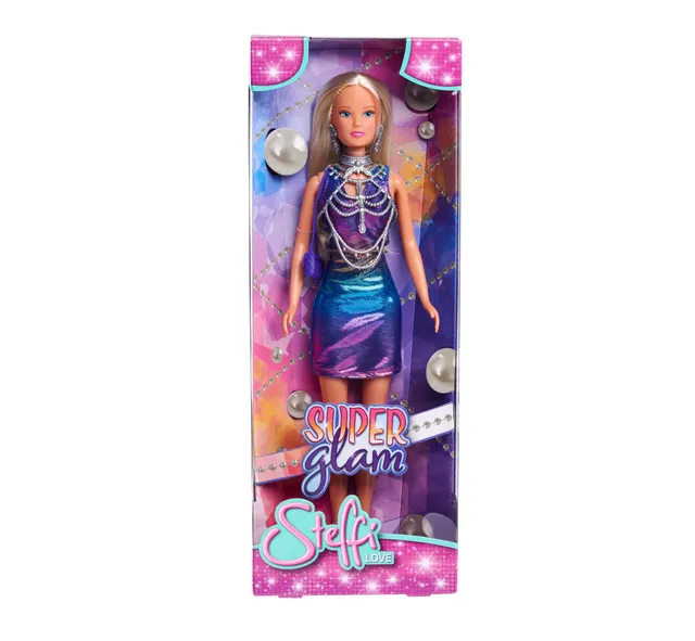 simba-steffi-love-super-glam-puppe-29-cm-glitzerkleid-zubeh-r image 1