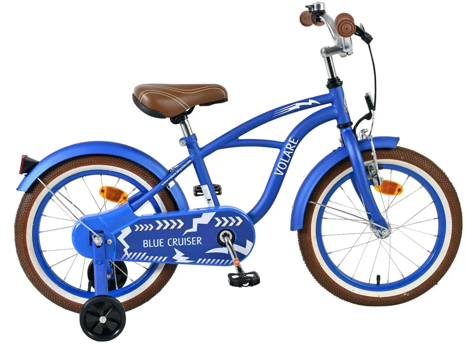 volare-blue-cruiser-16-zoll-kinderfahrrad-blau-st-tzr-der image 1