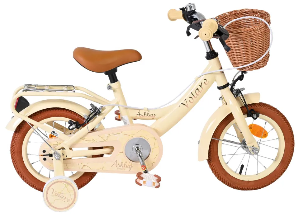 volare-ashley-12-zoll-kinderfahrrad-creme-handbremsen image 1