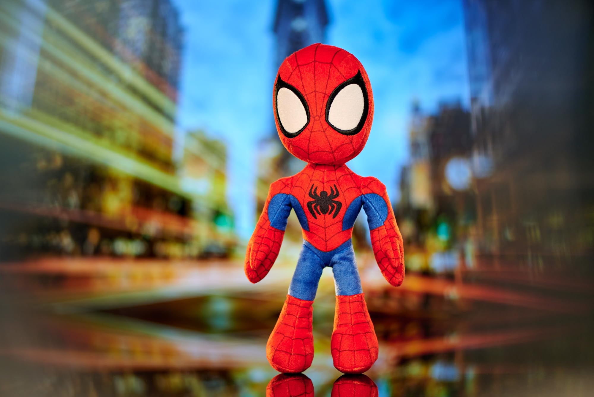 simba-disney-marvel-spidey-pl-schtier-25cm-mit-leuchtaugen image 6