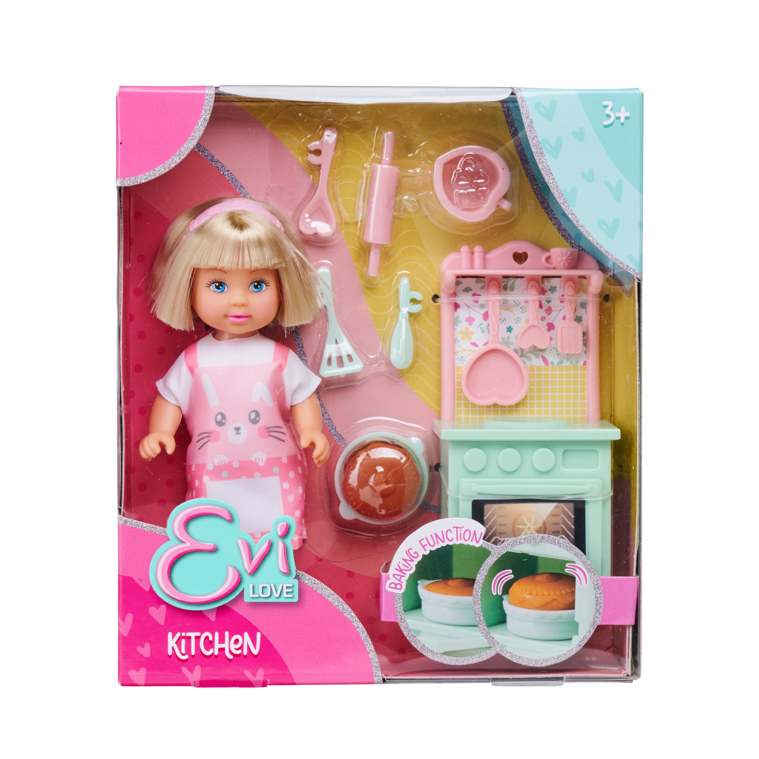 simba-evi-love-kitchen-puppe-12-cm-mit-ofen-und-kuchen image 6