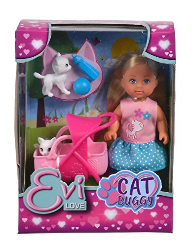 simba-evi-love-cat-buggy-puppe-mit-katzen-12cm image 6
