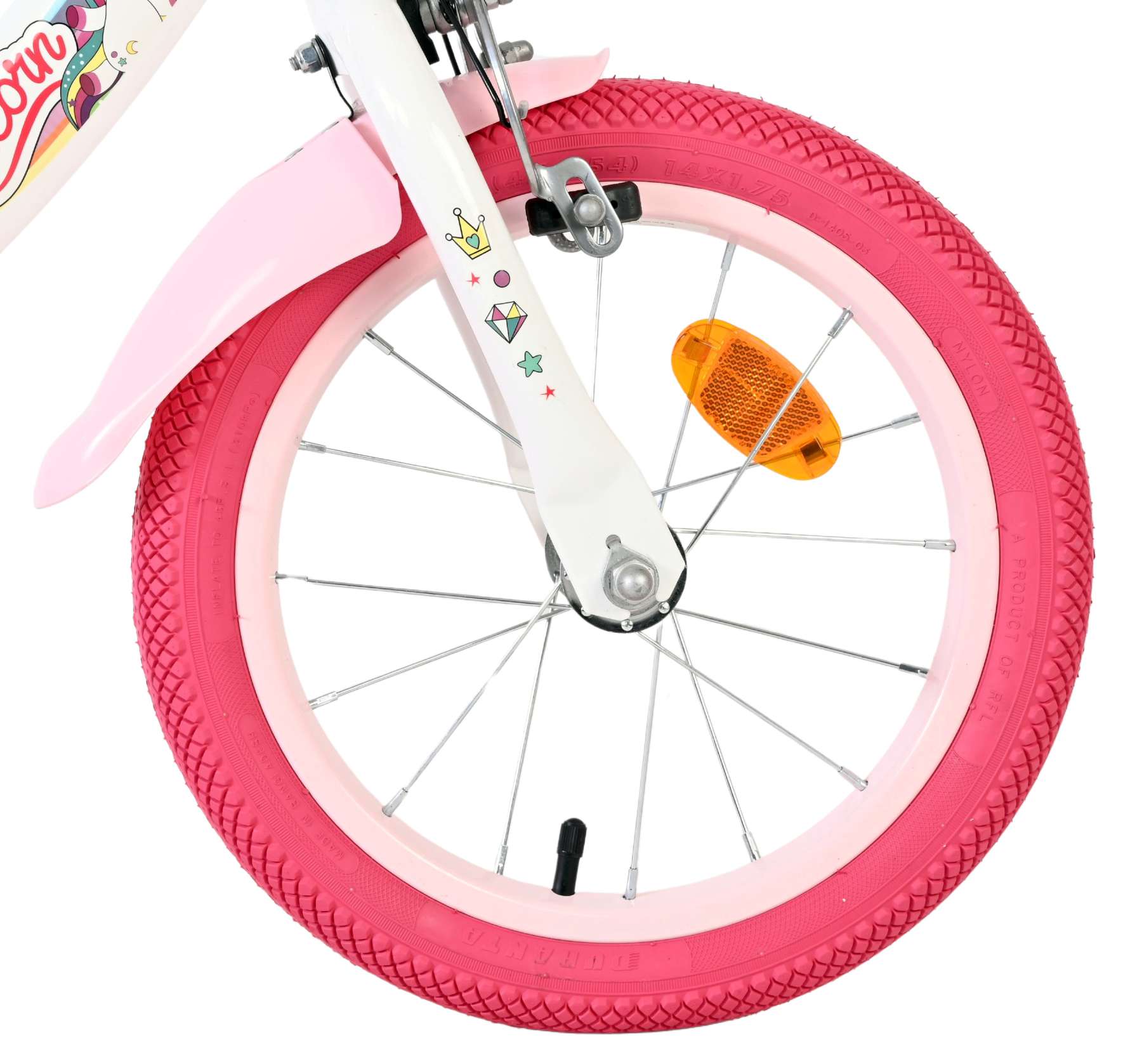 volare-unicorn-14-zoll-kinderfahrrad-wei-mit-st-tzr-dern image 3