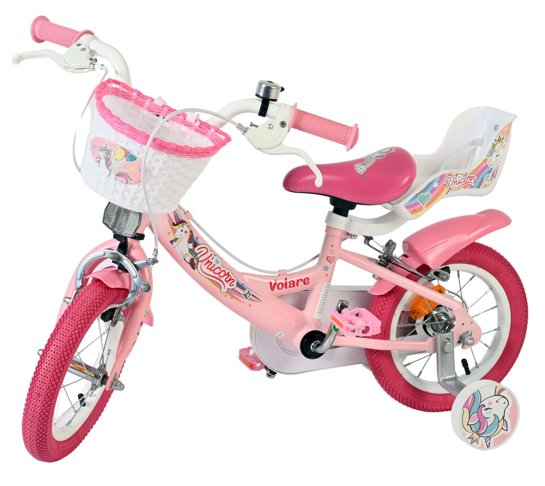 volare-unicorn-kinderfahrrad-12-zoll-rosa-m-dchen-st-tzr-der image 8
