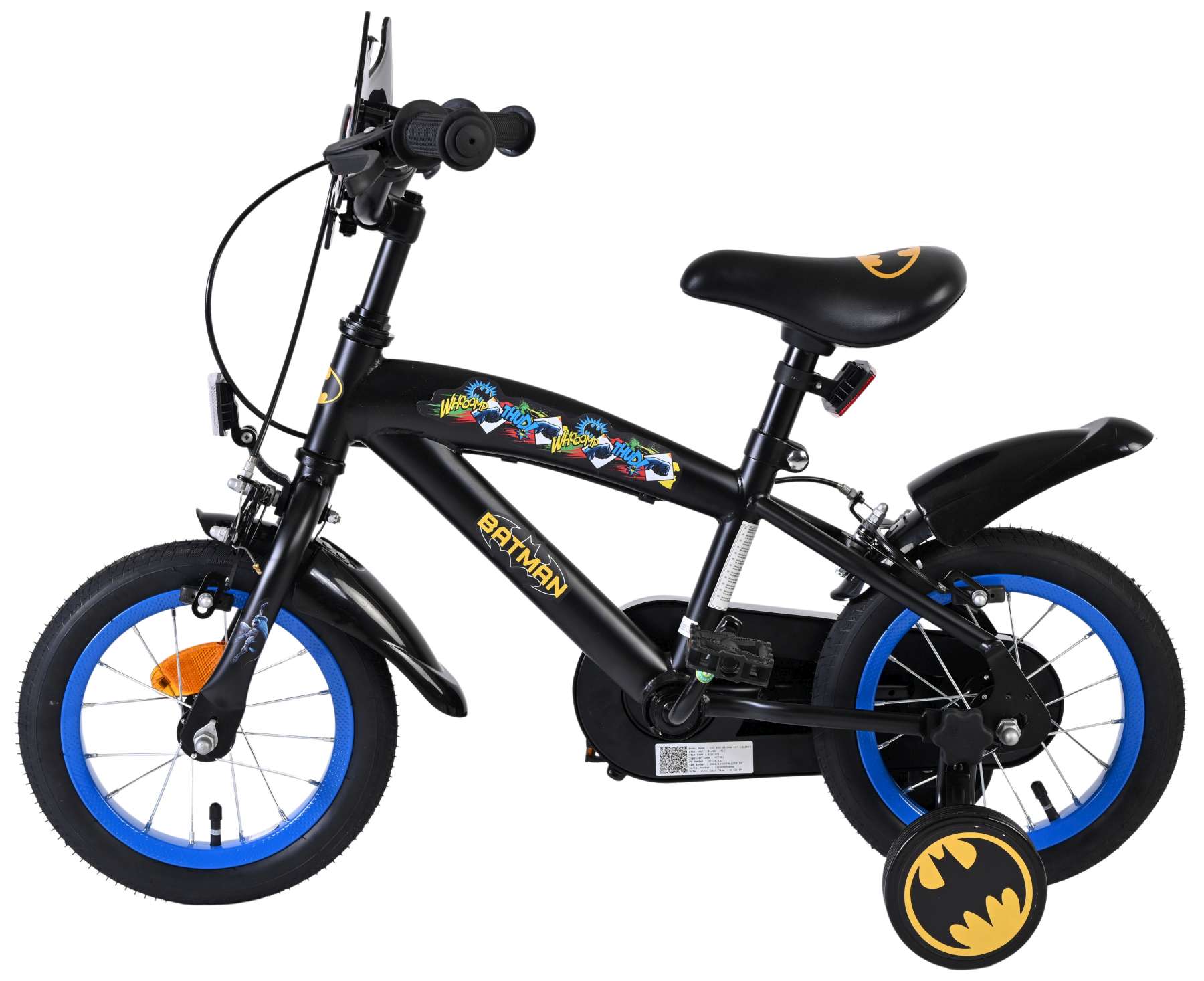 volare-batman-12-zoll-kinderfahrrad-schwarz-handbremsen image 7