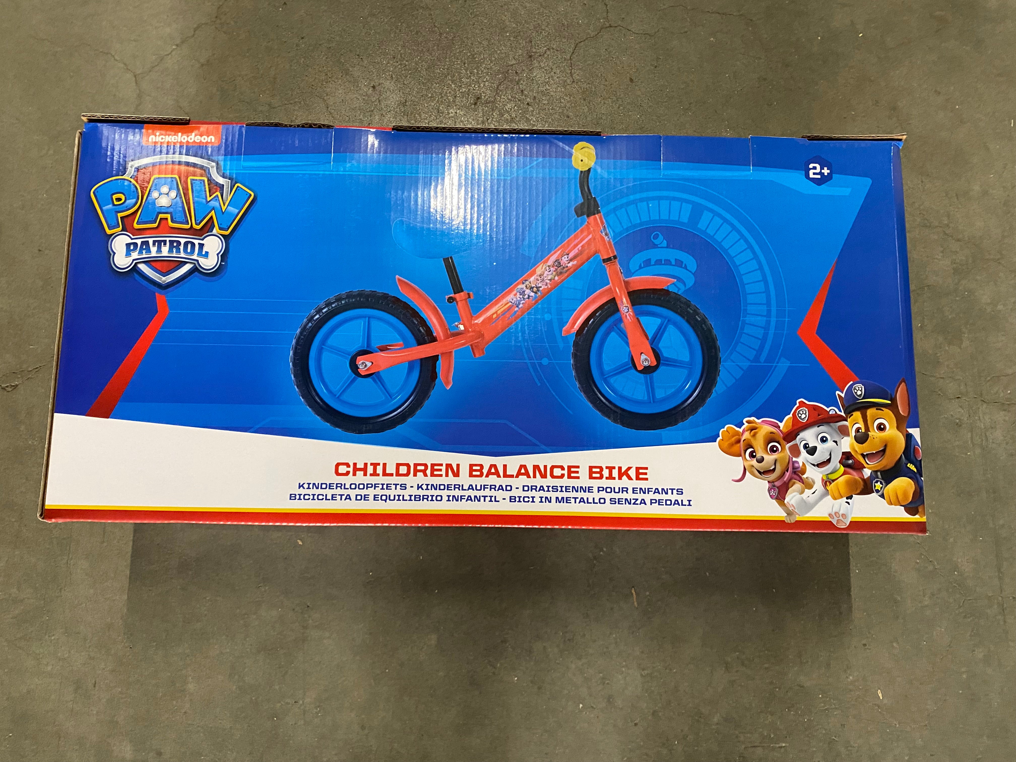 volare-paw-patrol-laufrad-metall-kinder-verstellbar-schaumreifen image 7