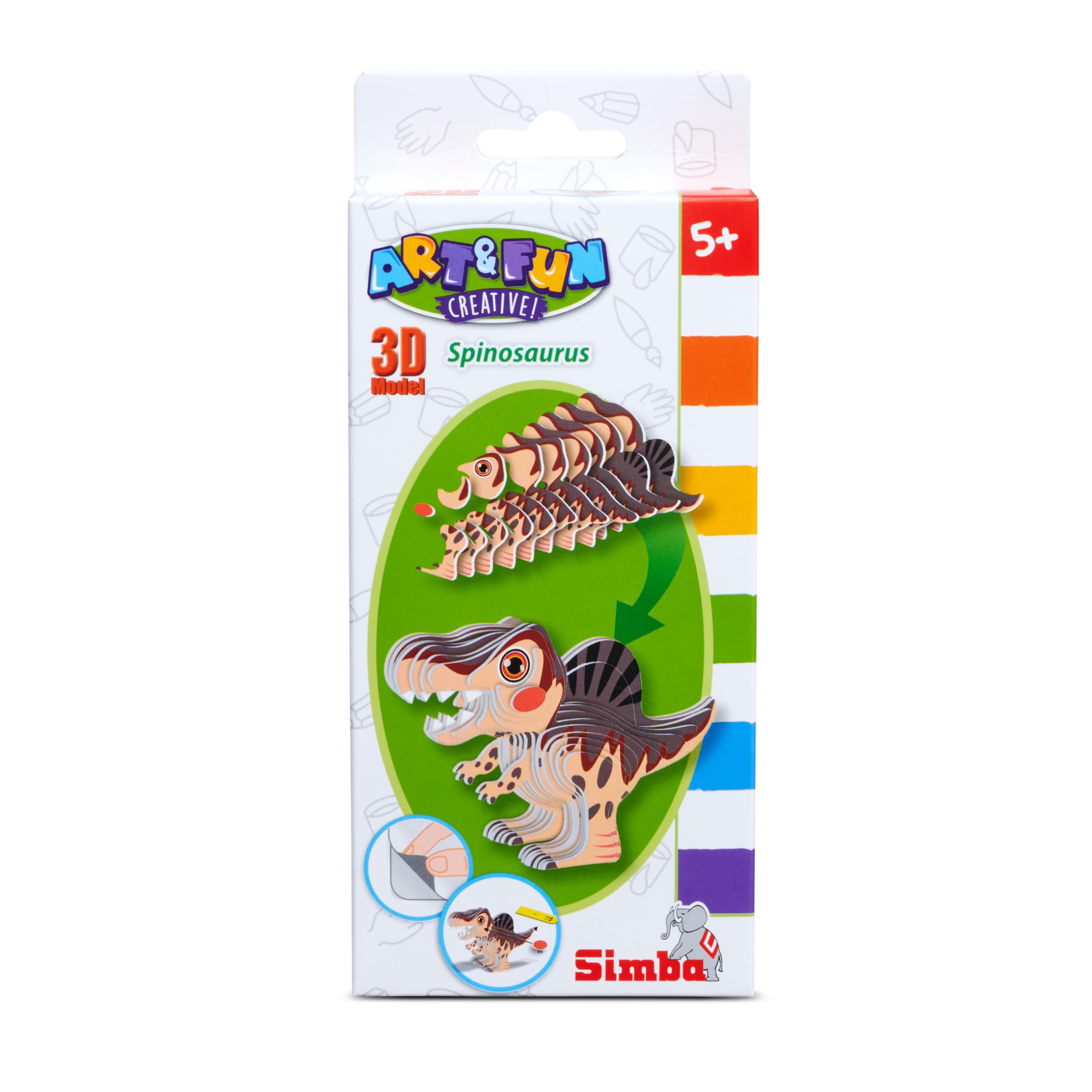 simba-art-fun-3d-modell-spinosaurus-steckdino-ab-5-jahre image 7