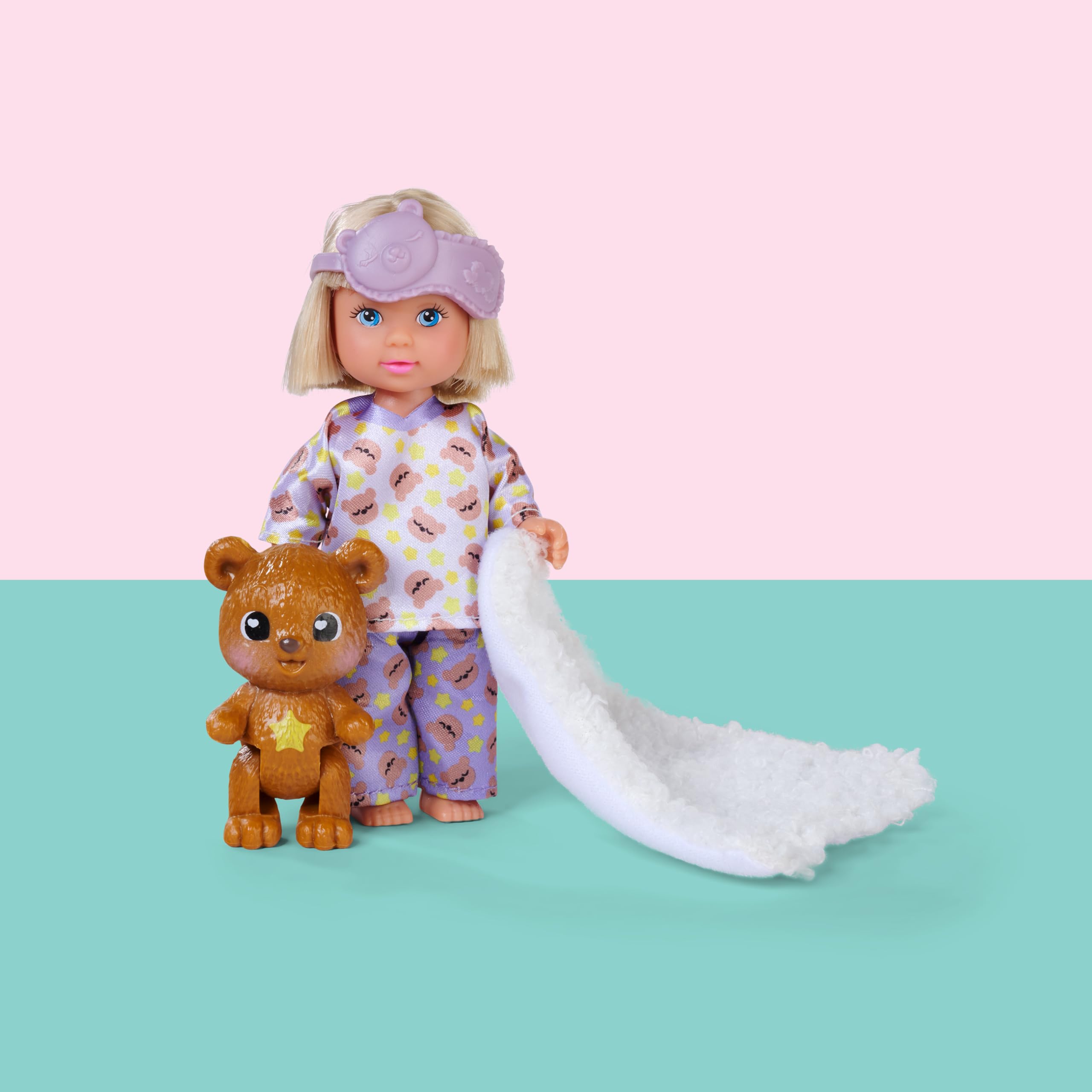 simba-evi-love-teddy-bed-spielpuppe-12cm-mit-bett-glow-in-dark image 4