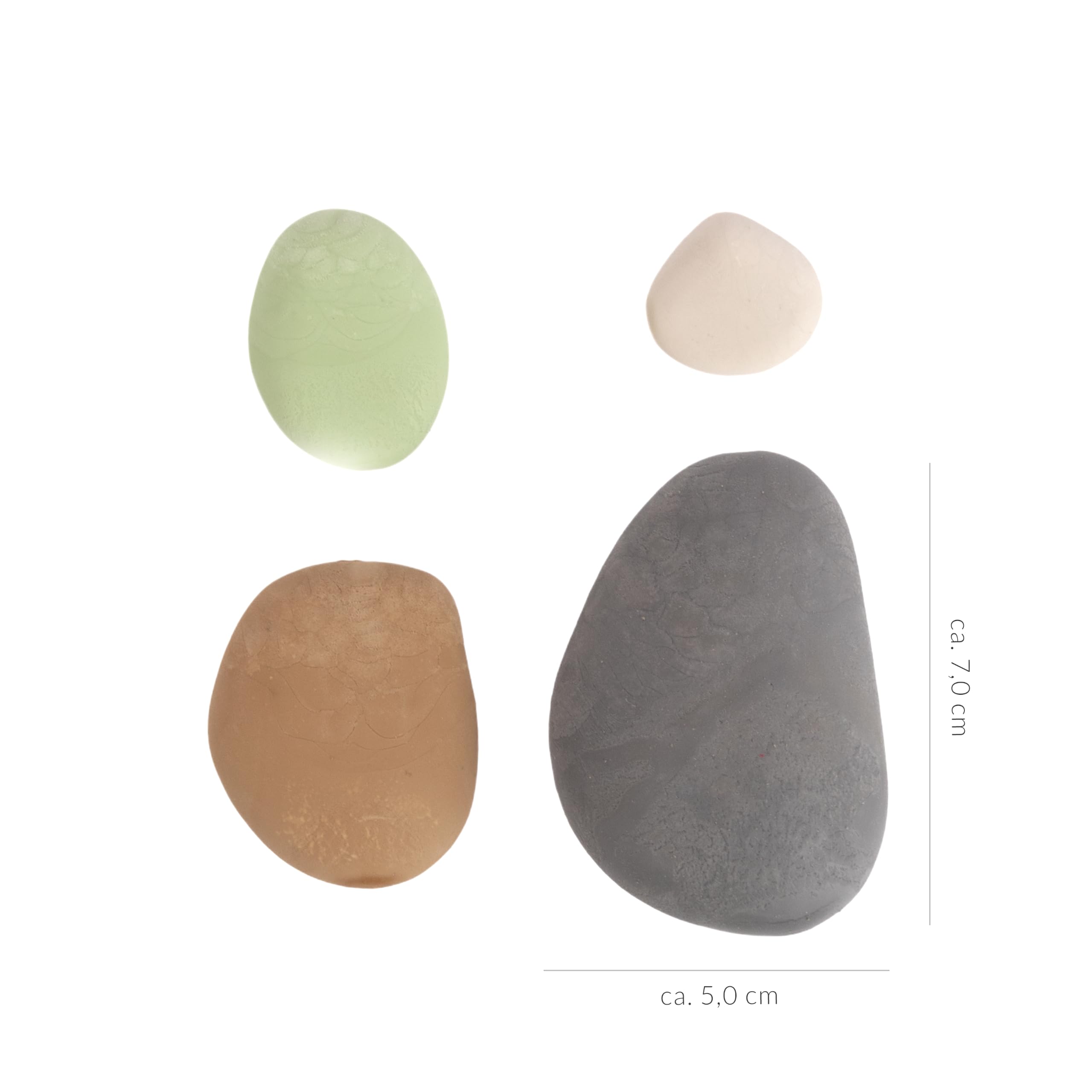 trendhaus-lucky-cat-balance-radierer-set-961914-4er-kiesel image 3