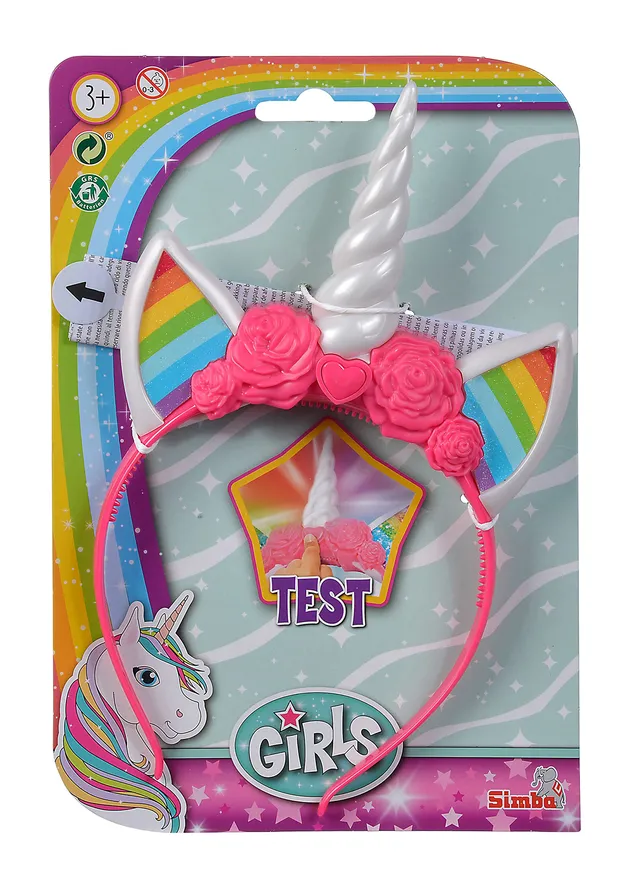 simba-steffi-love-einhorn-haarreifen-mit-licht-24-cm-ab-3-jahre image 1