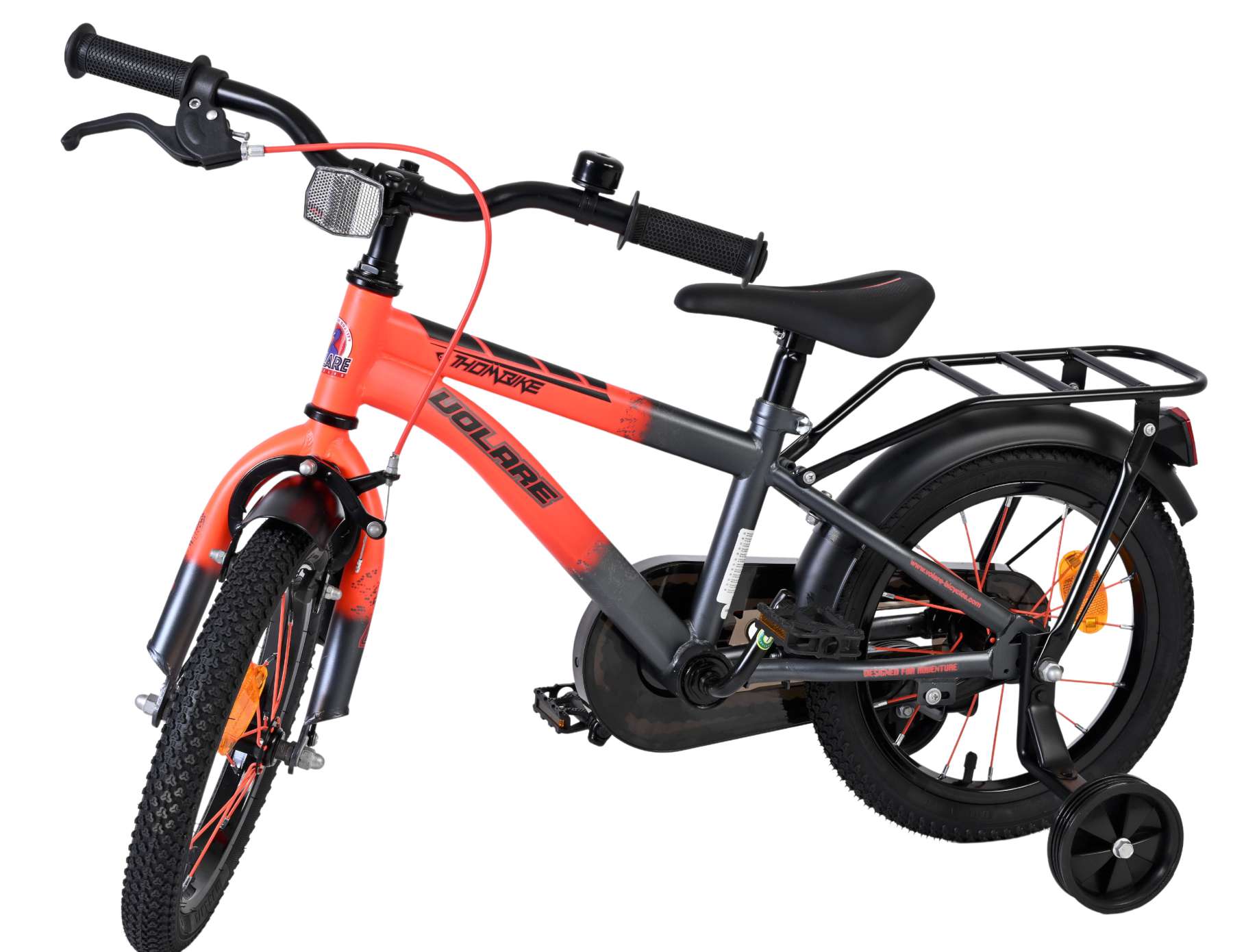 volare-thombike-14-zoll-jungenfahrrad-orange-grau image 8